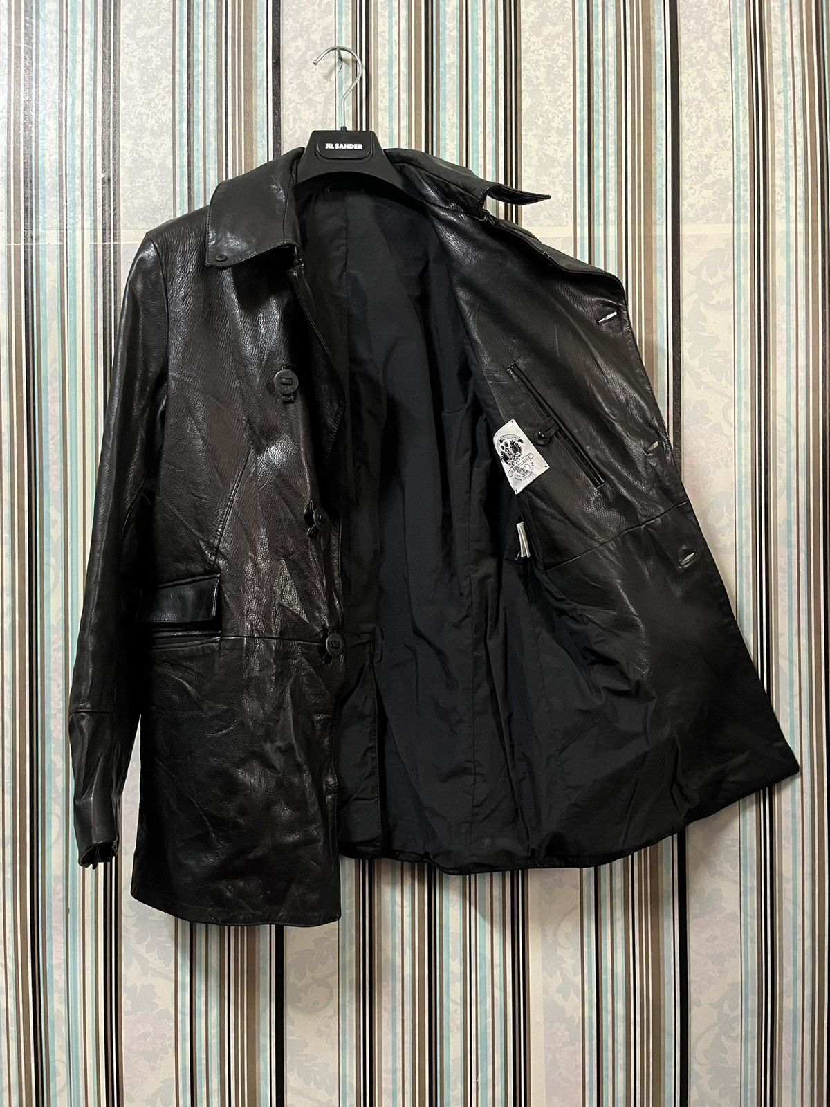 Genuine Leather 1990s TAMBURLAINE london paris naval jackets #I3 Size US M / EU 48-50 / 2 - 5 Thumbnail