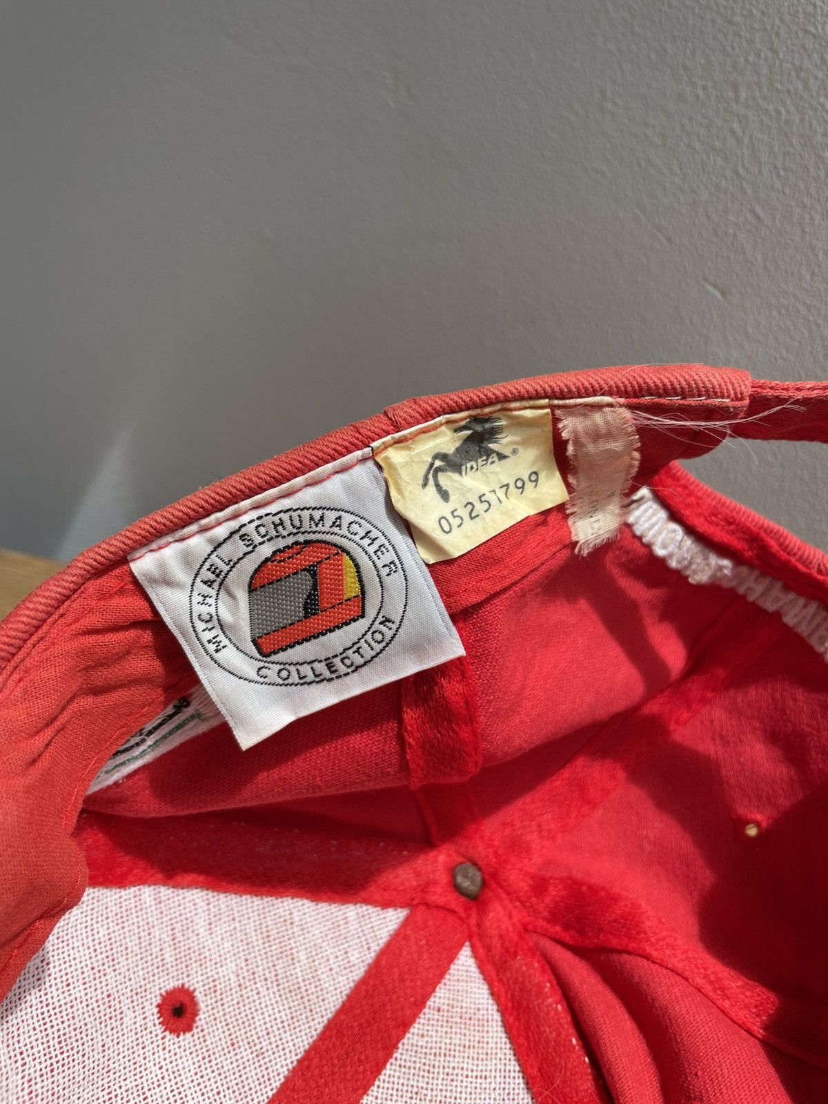 Ferrari × Formula 1 × Vintage RARE Vintage Michael Schumacher 2000 Ferrari Cap Hat F1 Size ONE SIZE - 9 Thumbnail