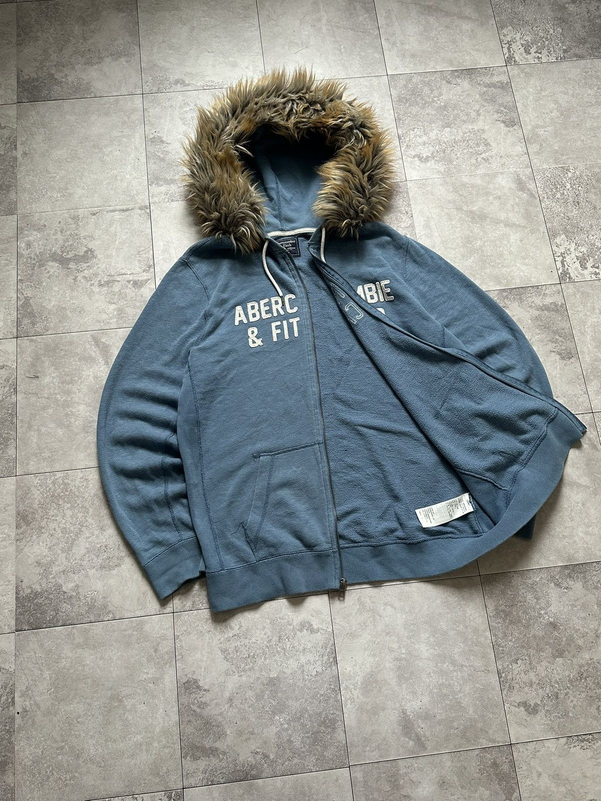 If Six Was Nine Vintage LGB If Six Was Nine Style Faux Fur Zip Hoodie Jacket Size US L / EU 52-54 / 3 - 6 Thumbnail
