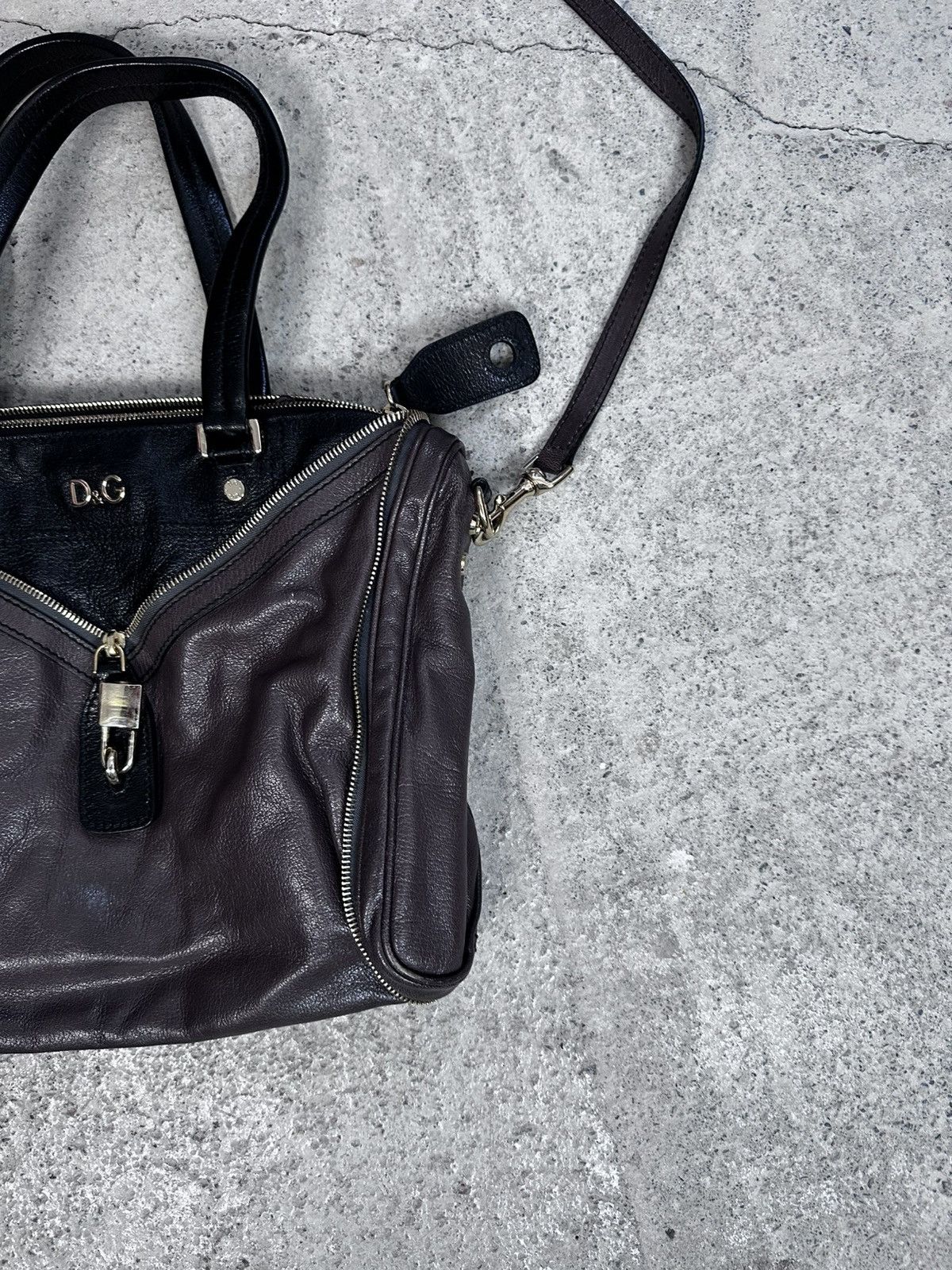 Dolce & Gabbana Dolce&Gabbana Archives "Bag Vilma" Leather Shoulder Bag Size ONE SIZE - 4 Thumbnail