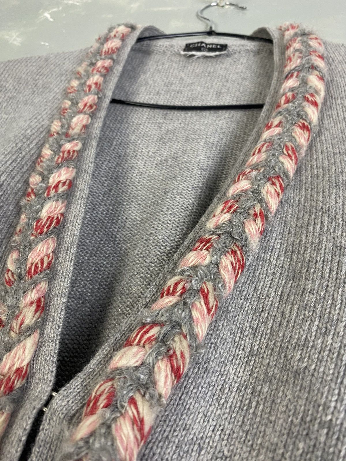 Chanel Chanel Cashmere Rope Accent Cardigan Size M / US 6-8 / IT 42-44 - 10 Thumbnail