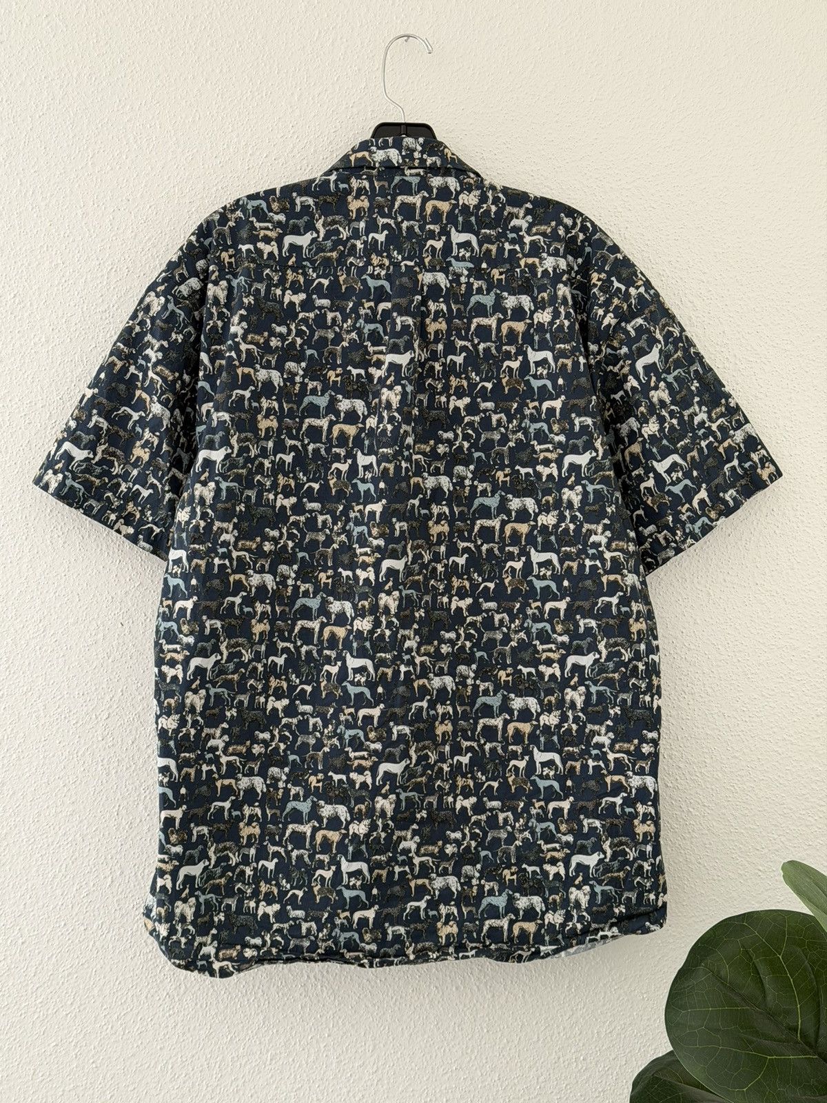 Jared Lang Jared Lang Dogs All Over Print Button Up Shirt XL Slim Fit Size US XL / EU 56 / 4 - 3 Thumbnail