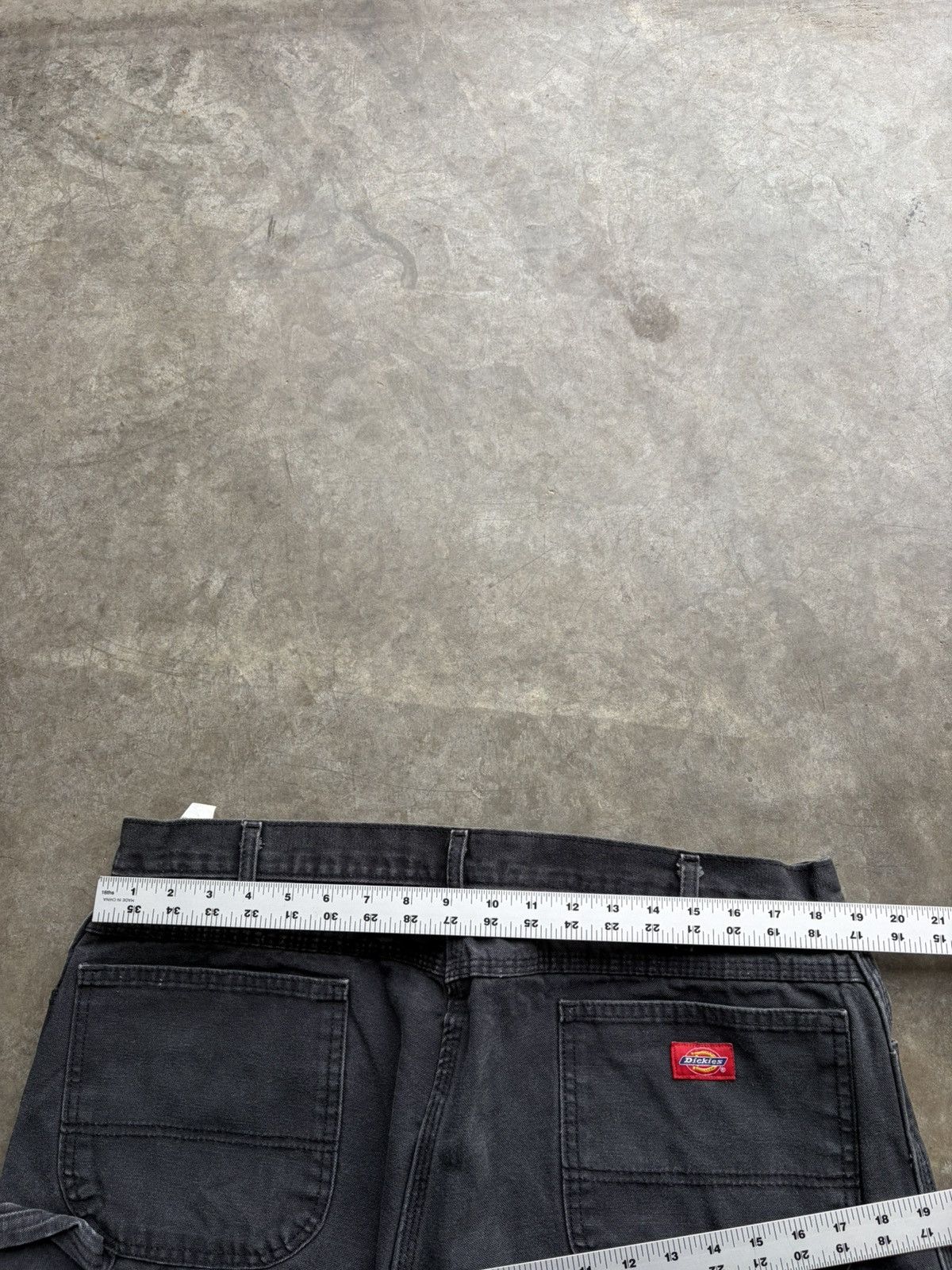 Dickies Vintage Dickies Black Workwear Baggy Carpenter Pants 40x32 Size US 38 / EU 54 - 4 Thumbnail