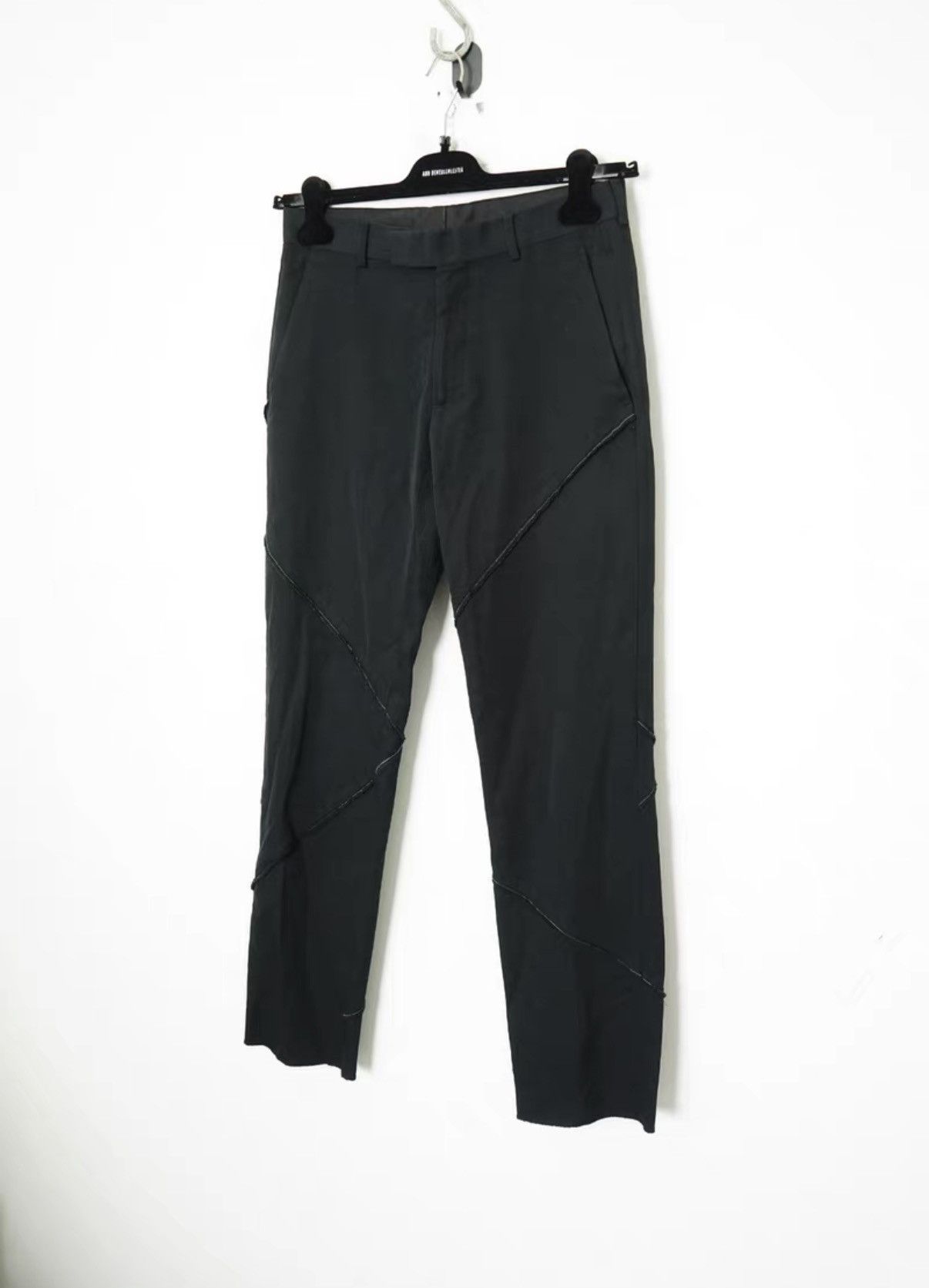 Dior Dior Homme Cut-Out Straight Slim Wool Pants Size US 28 / EU 44 - 1 Thumbnail