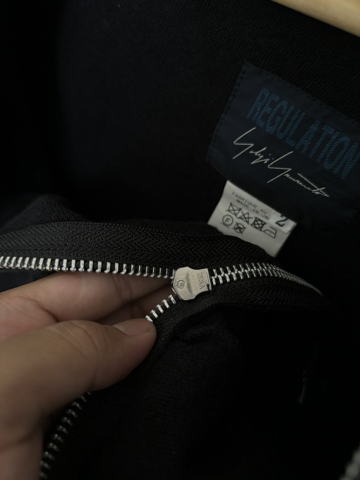 Yohji Yamamoto Rare Yohji Yamamoto French Terry Unbalanced Hoody Size S / US 4 / IT 40 - 11 Thumbnail