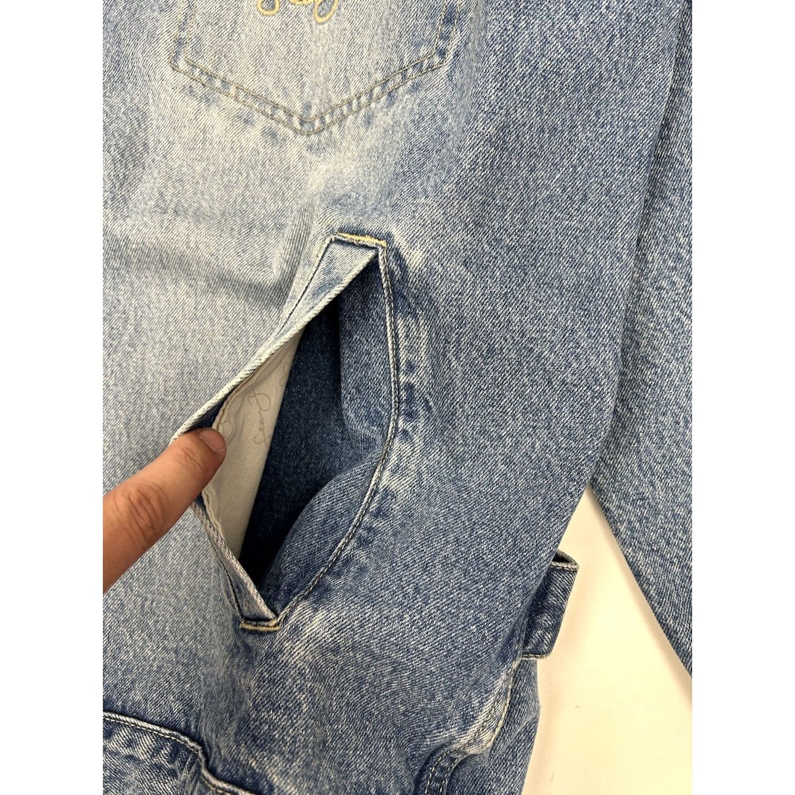 Sean John VINTAGE Sean John Denim Jacket 2XL/XXL Men's Y2K Rap Hip Hop Classic Blue Size US XXL / EU 58 / 5 - 5 Thumbnail