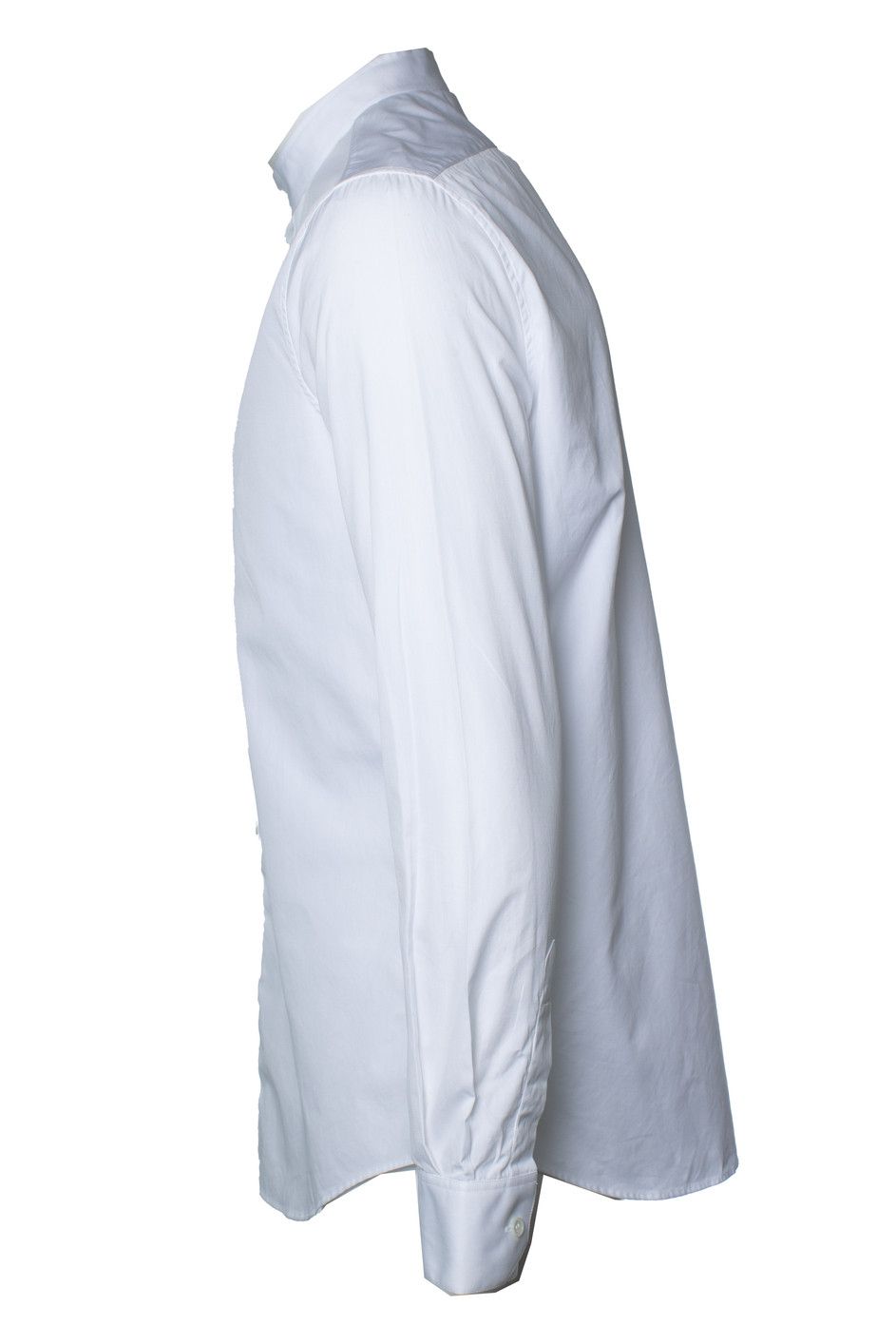 Celine Celine, Basic white shirt with round neck Size US L / EU 52-54 / 3 - 2 Thumbnail
