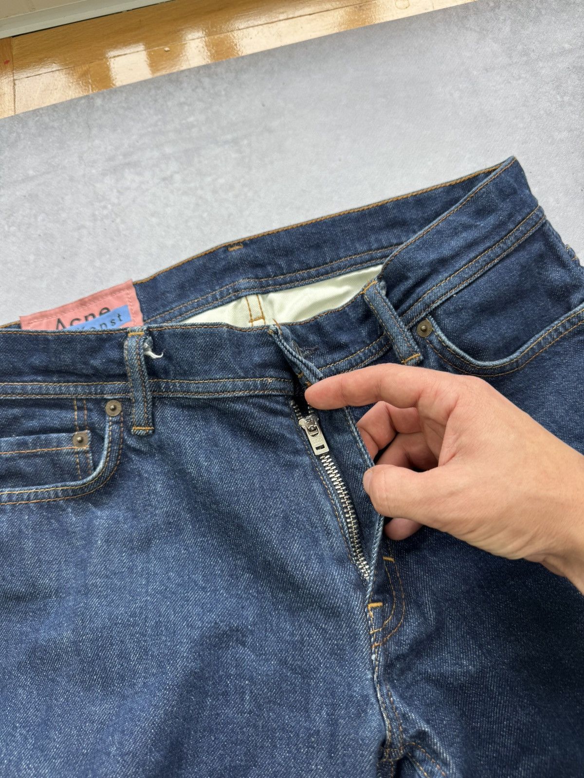 Acne Studios Acne Studios Men's Blue Jeans Size US 31 - 11 Thumbnail