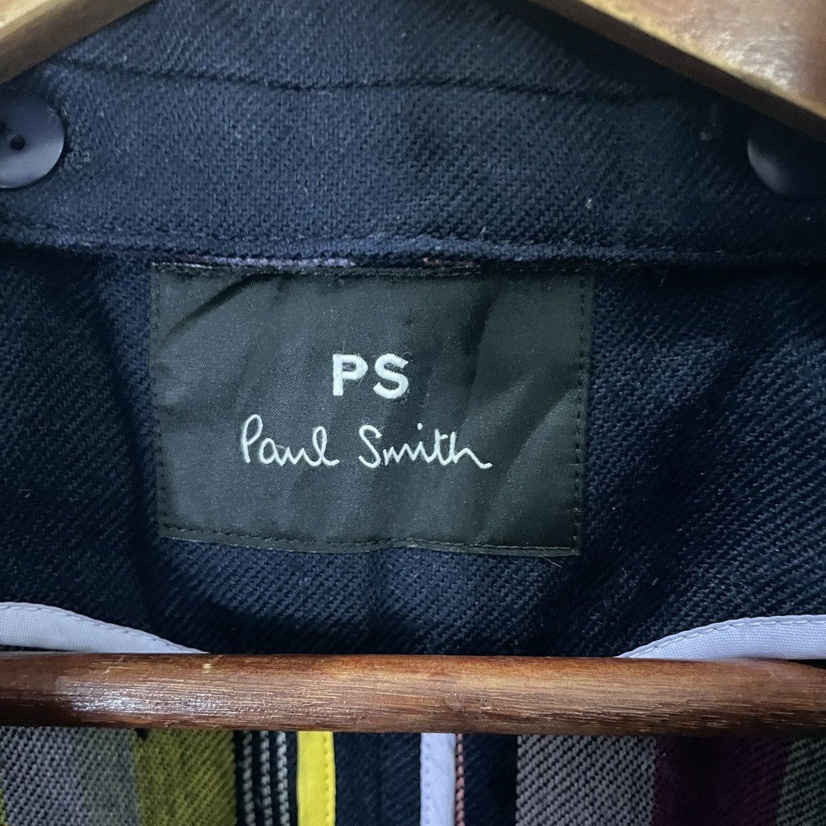 Paul Smith Vintage Y2k PS Paul Smith Trench Coat Size L / US 10 / IT 46 - 6 Thumbnail