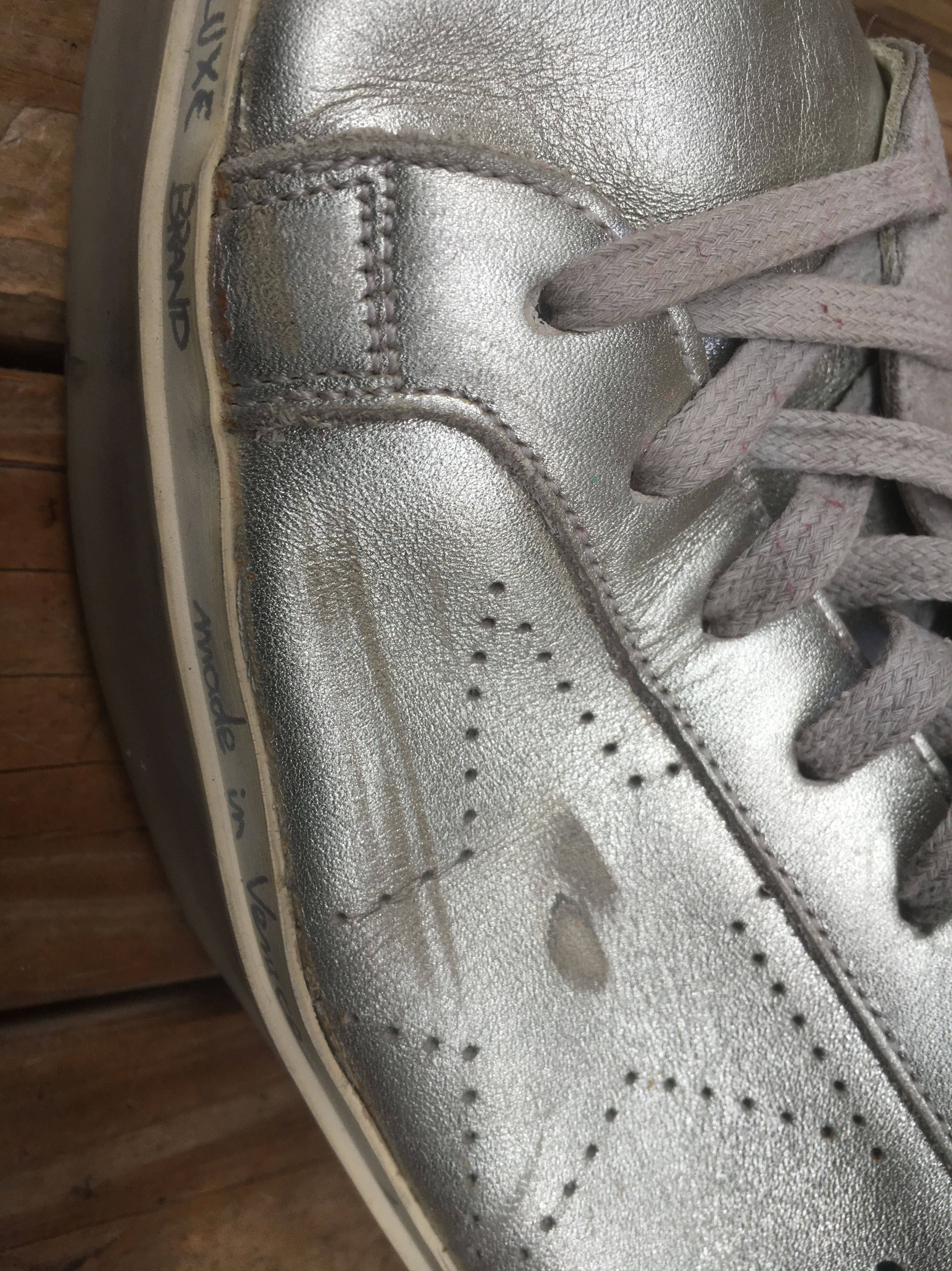 Golden Goose Golden goose deluxe HI STAR Gray leather sneakers EUR 42 Size US 9 / EU 42 - 12 Thumbnail