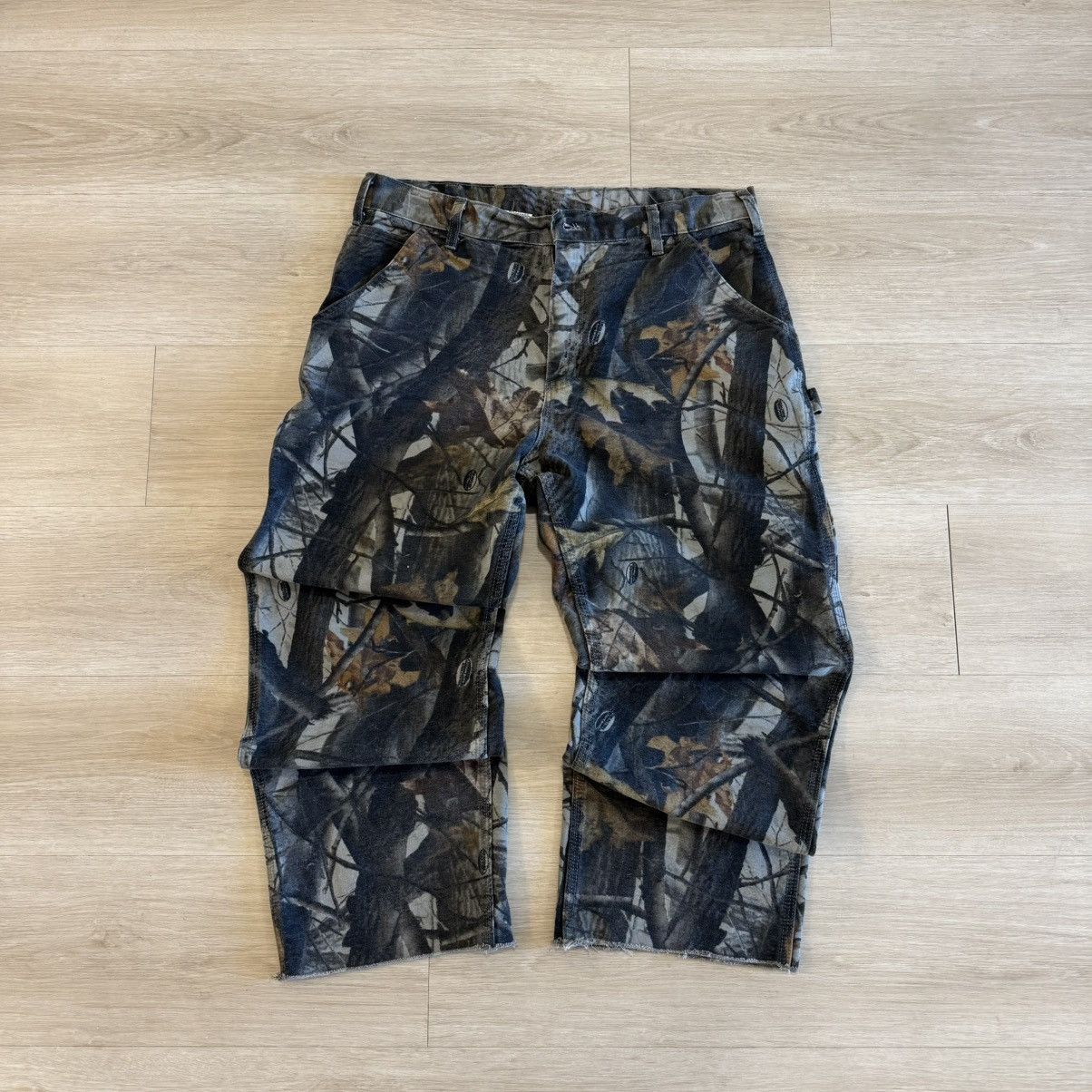 Carhartt CAMO CARHARTT CARGO PANTS Size US 34 / EU 50 - 2 Thumbnail