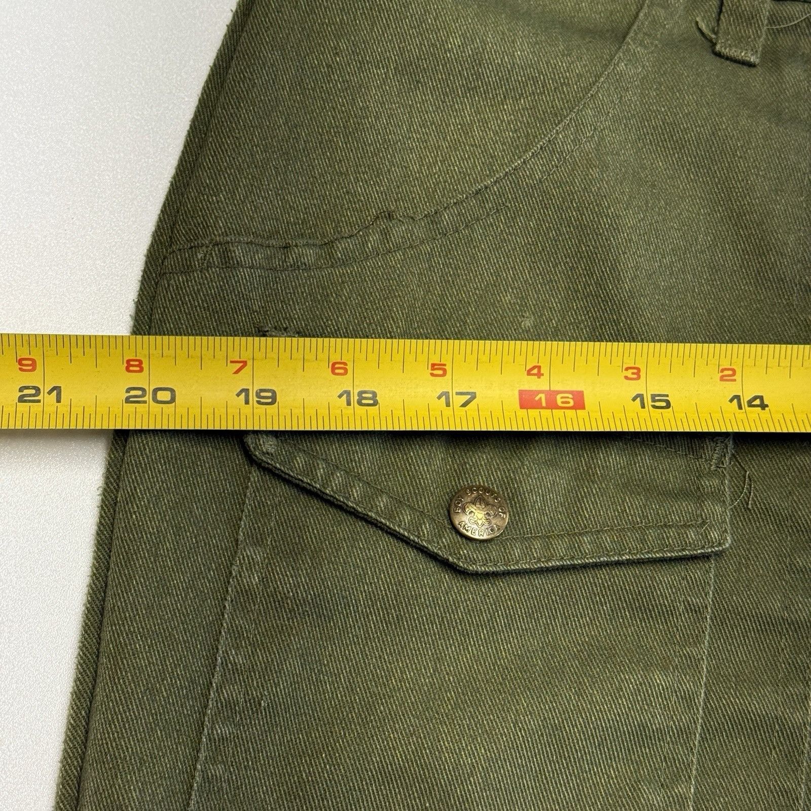 Vintage Vintage Boy Scouts of America Pants Mens 33x33 Green Officia Size US 33 - 15 Thumbnail