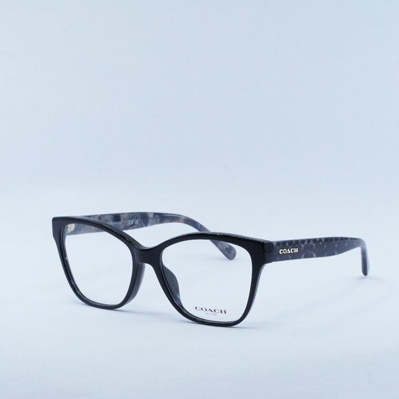 image of New Coach Hc6207U 5002 Black Eyeglasses, Women's