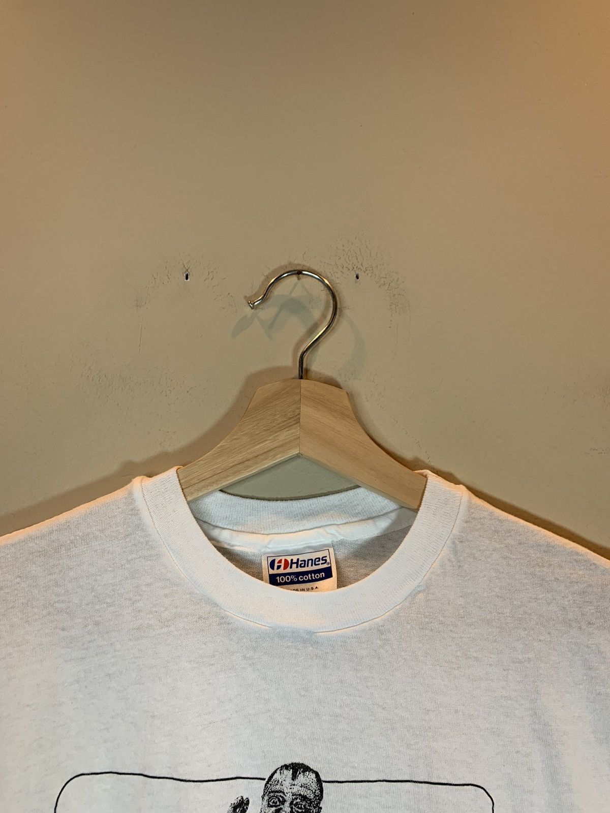 Band Tees × Vintage *RARE* Vintage 80’s Louis Armstrong Satchmo Jazz Art T-Shirt Size US M / EU 48-50 / 2 - 6 Thumbnail