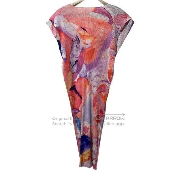 Issey Miyake Issey Miyake Color-block Dress Size M / US 6-8 / IT 42-44 - 2 Thumbnail