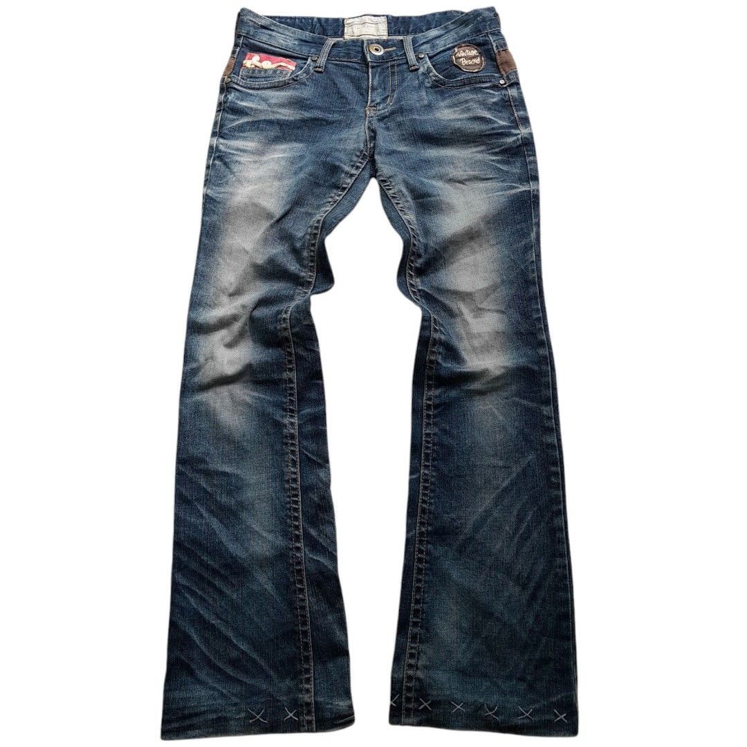 20471120 × Beauty Beast × Hysteric Glamour Flare Lolita denim retropunk style Size US 30 / EU 46 - 1 Thumbnail