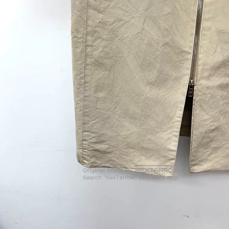 Prada Prada Khaki hooded drawstring zipper windbreaker jacket Size S / US 4 / IT 40 - 4 Thumbnail