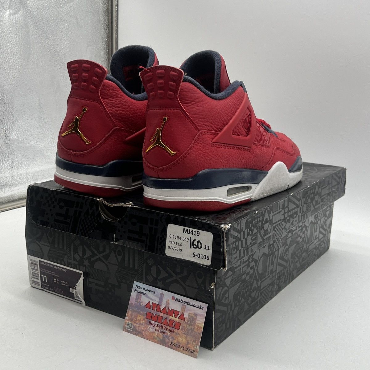 Jordan Brand Air Jordan 4 FIBA Size US 11 / EU 44 - 5 Thumbnail