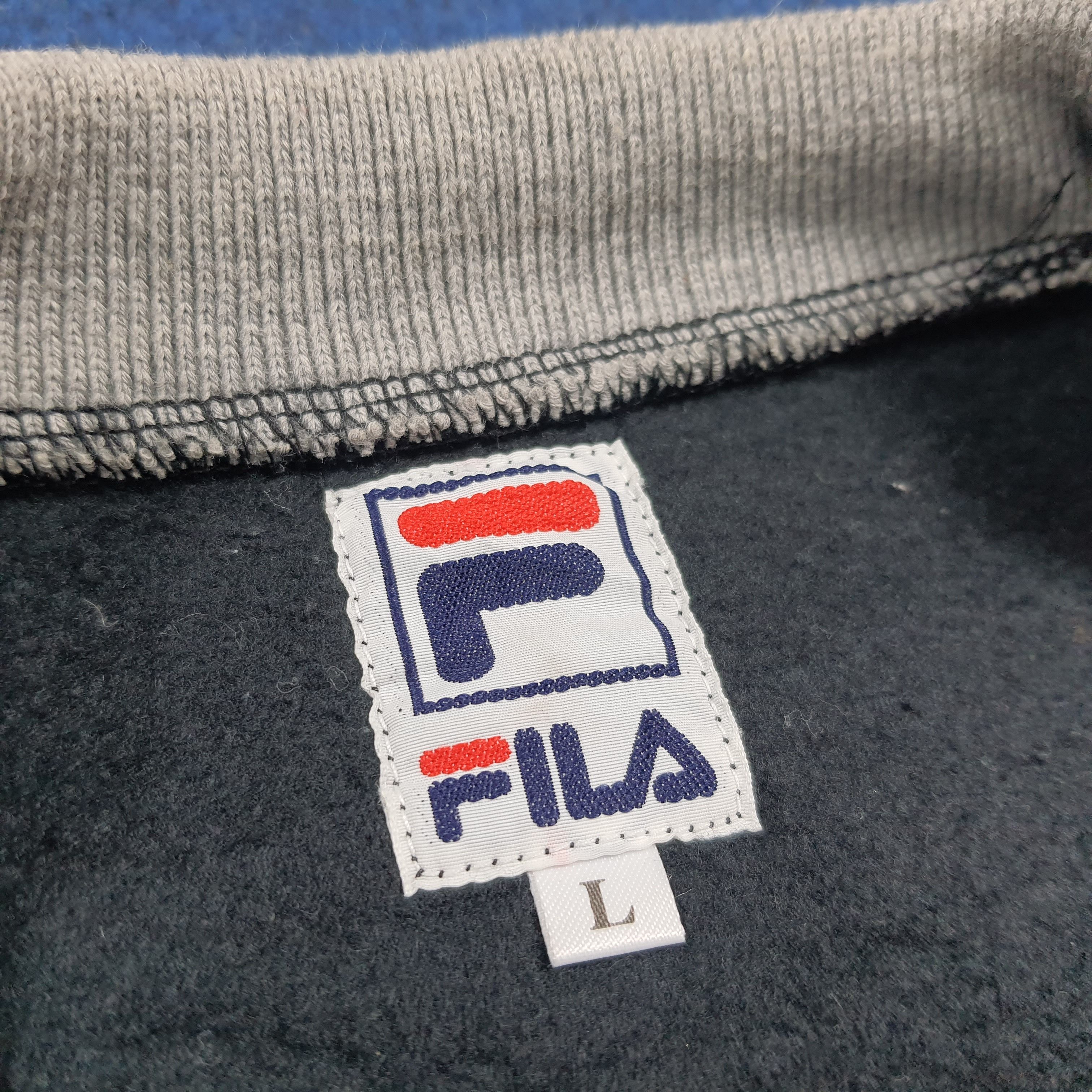 Fila Vintage Fila Sports Embroidered Big Logo Sweatshirt C291N14 Size US M / EU 48-50 / 2 - 6 Thumbnail