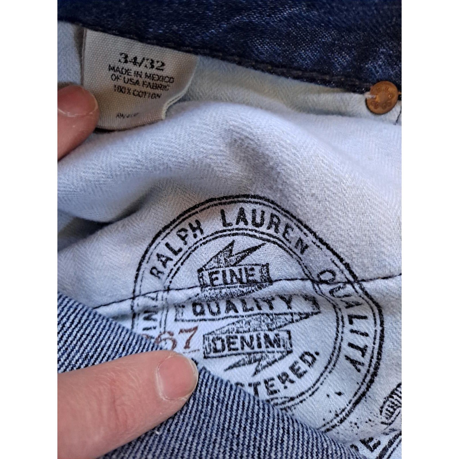 Polo Ralph Lauren Polo Blue Denim Jeans Size 34x32 Size US 34 / EU 50 - 8 Thumbnail
