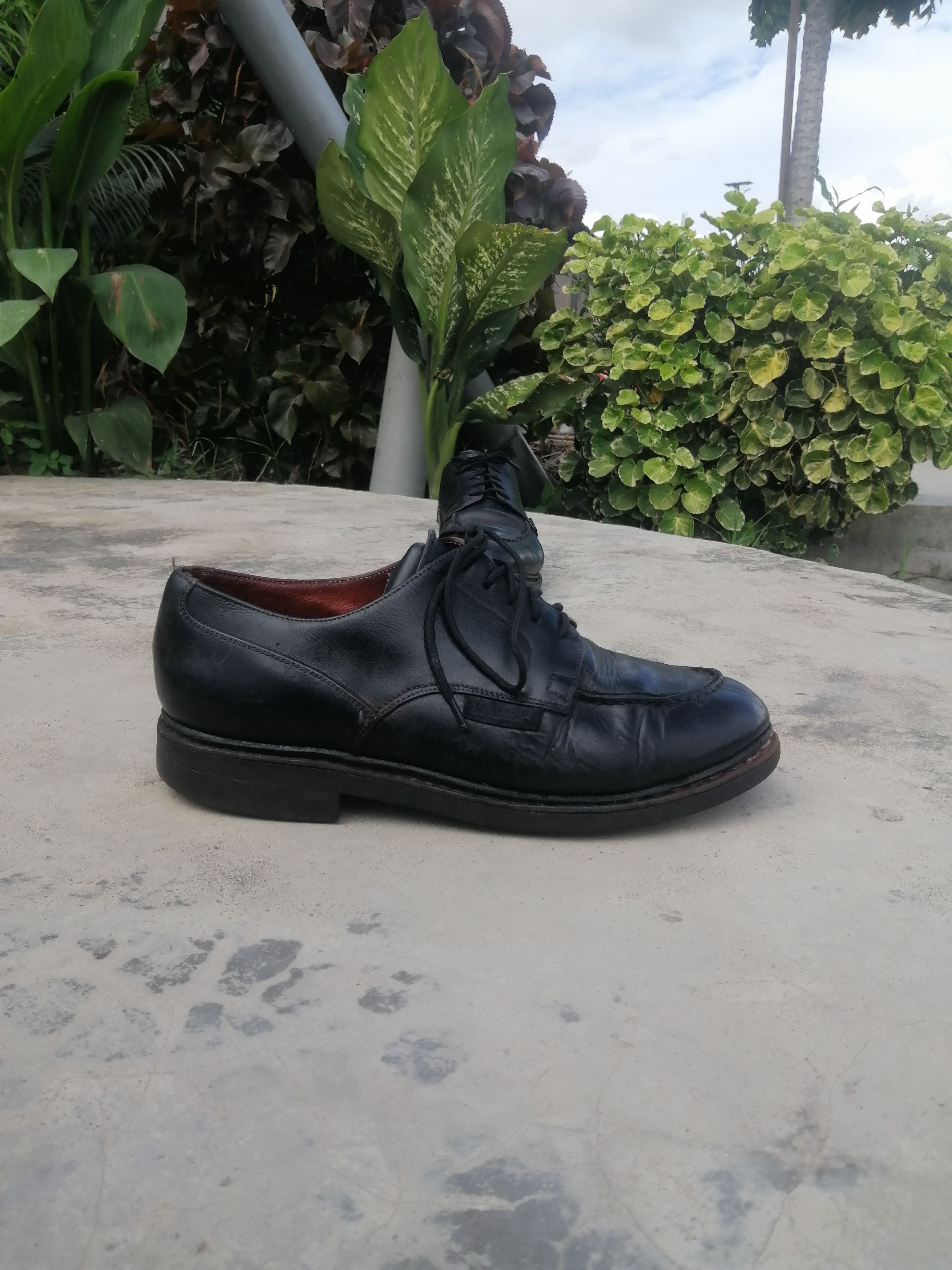 Issey Miyake × Paraboot Paraboot x Issey Miyake Black Chambord