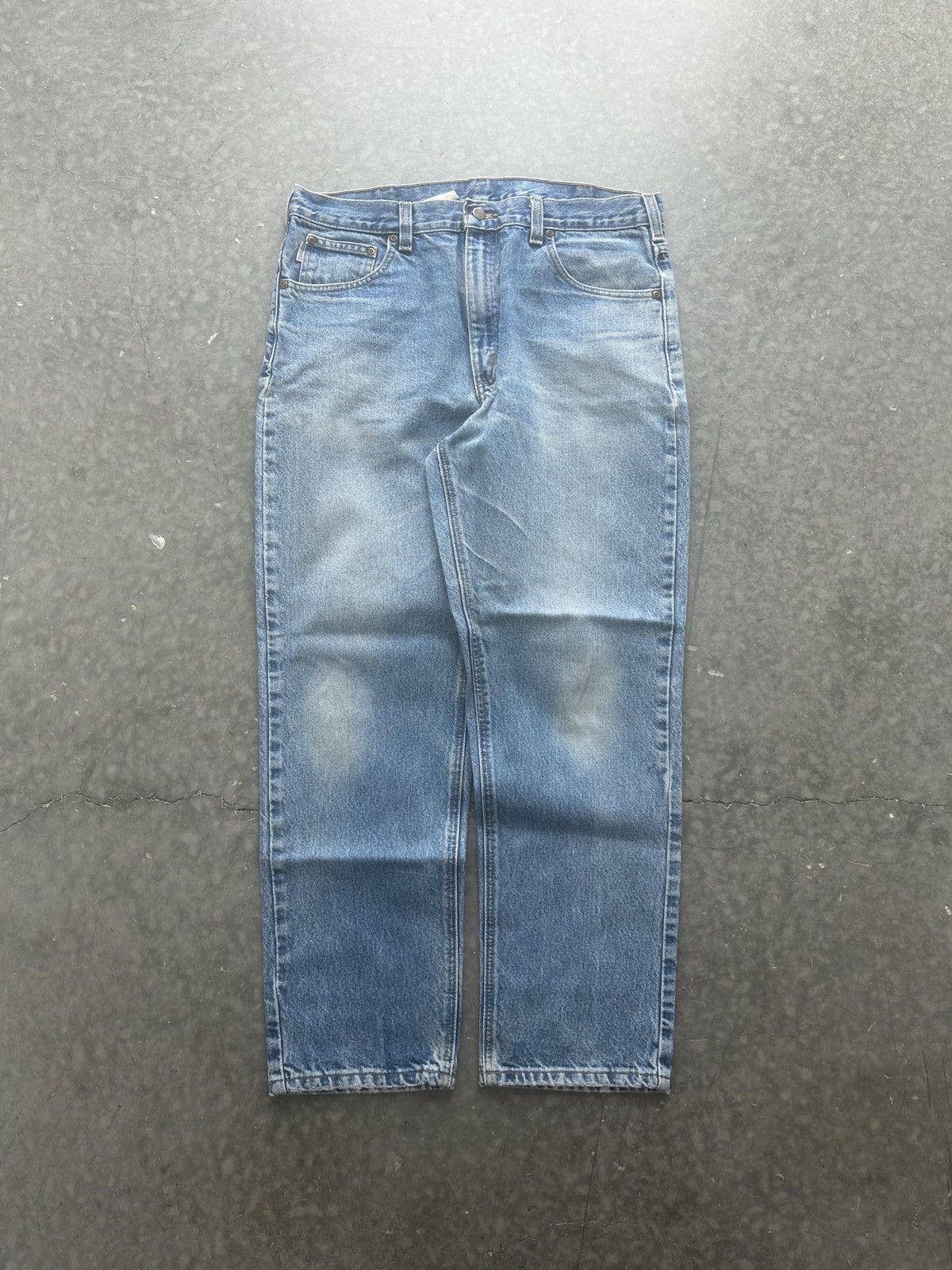 Carhartt × Vintage Vintage Y2K Carhartt Denim Jeans 36x30 Size US 36 / EU 52 - 1 Thumbnail