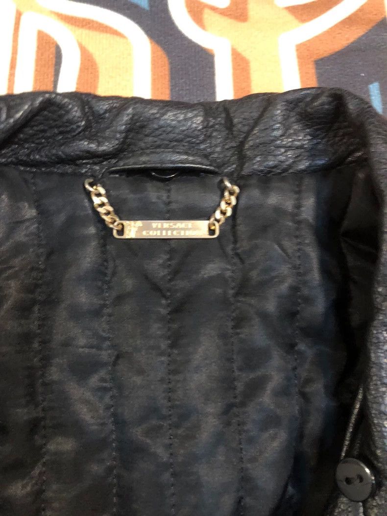 Versace Versace Turkish deerskin jacket Size US L / EU 52-54 / 3 - 3 Thumbnail