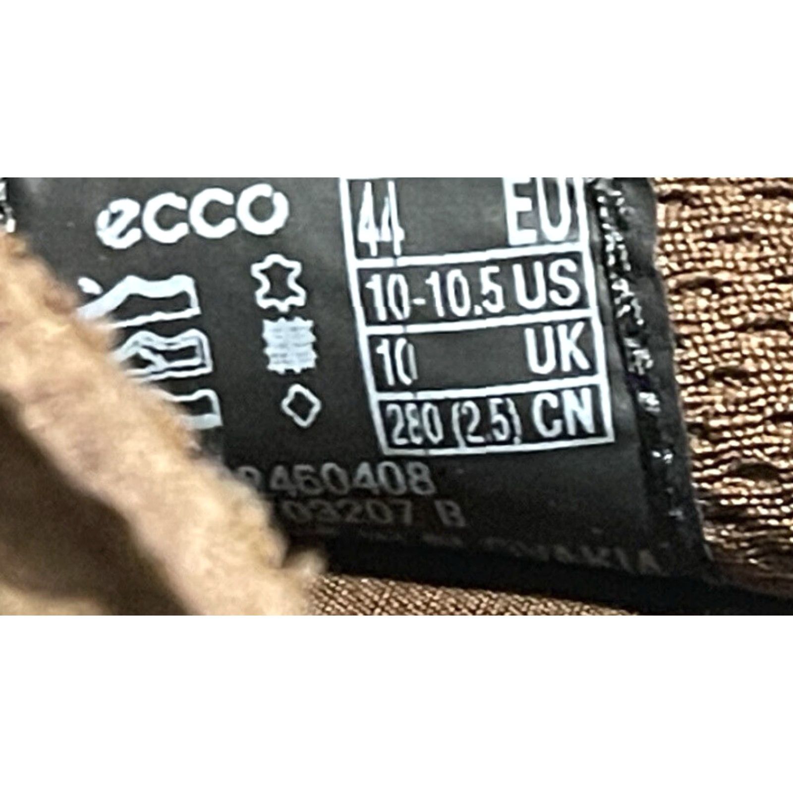 Ecco ECCO Street Lite Sneakers Men 44 Brown Leather Casual Lace Up Round Toe Cushioned Leather Lining Solid Pattern Shoes Mens 10-10.5 US 44 EU Size US 10 / EU 43 - 6 Thumbnail