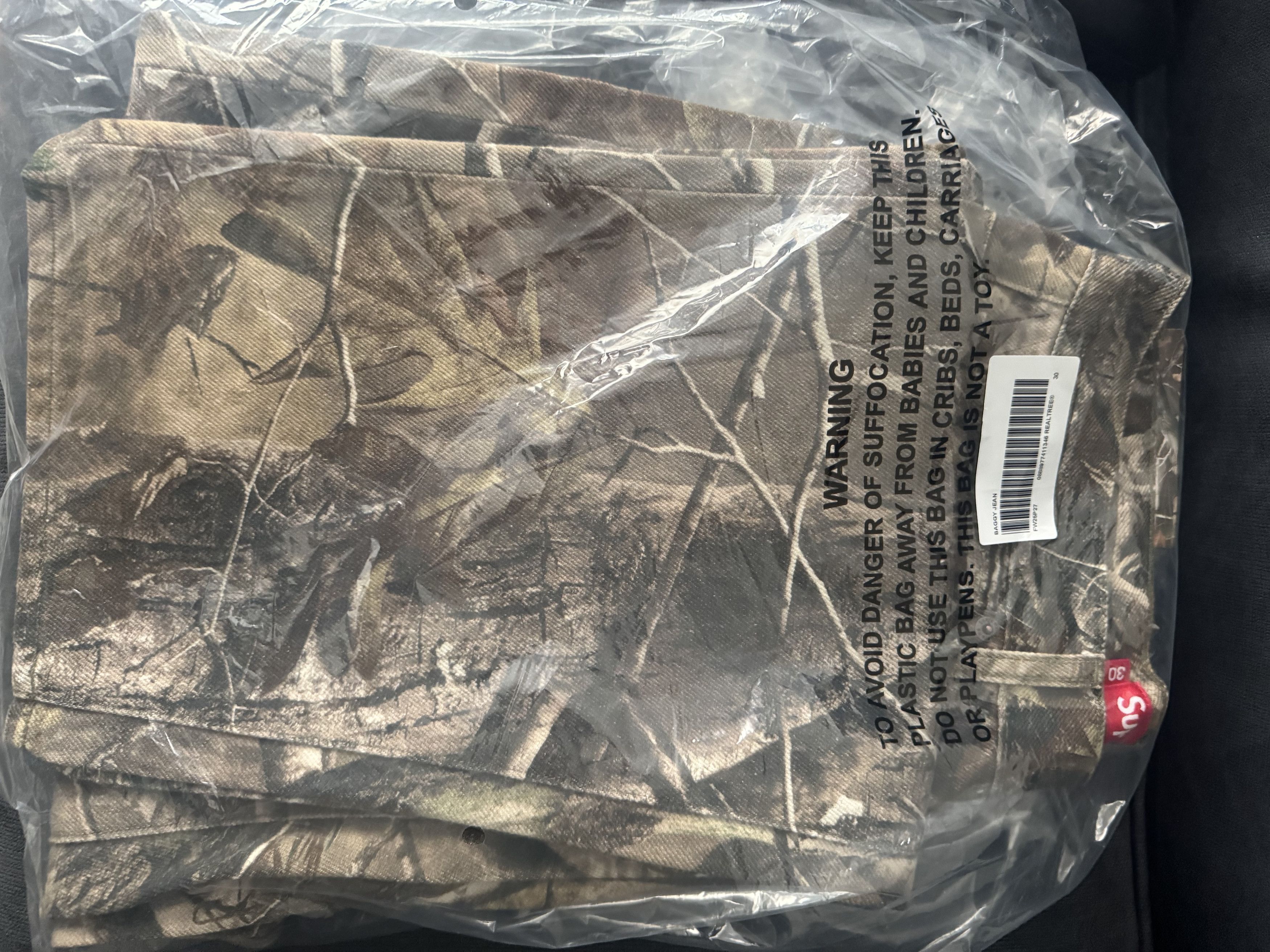 Supreme Baggy Jean Camo Size US 30 / EU 46 - 5 Thumbnail