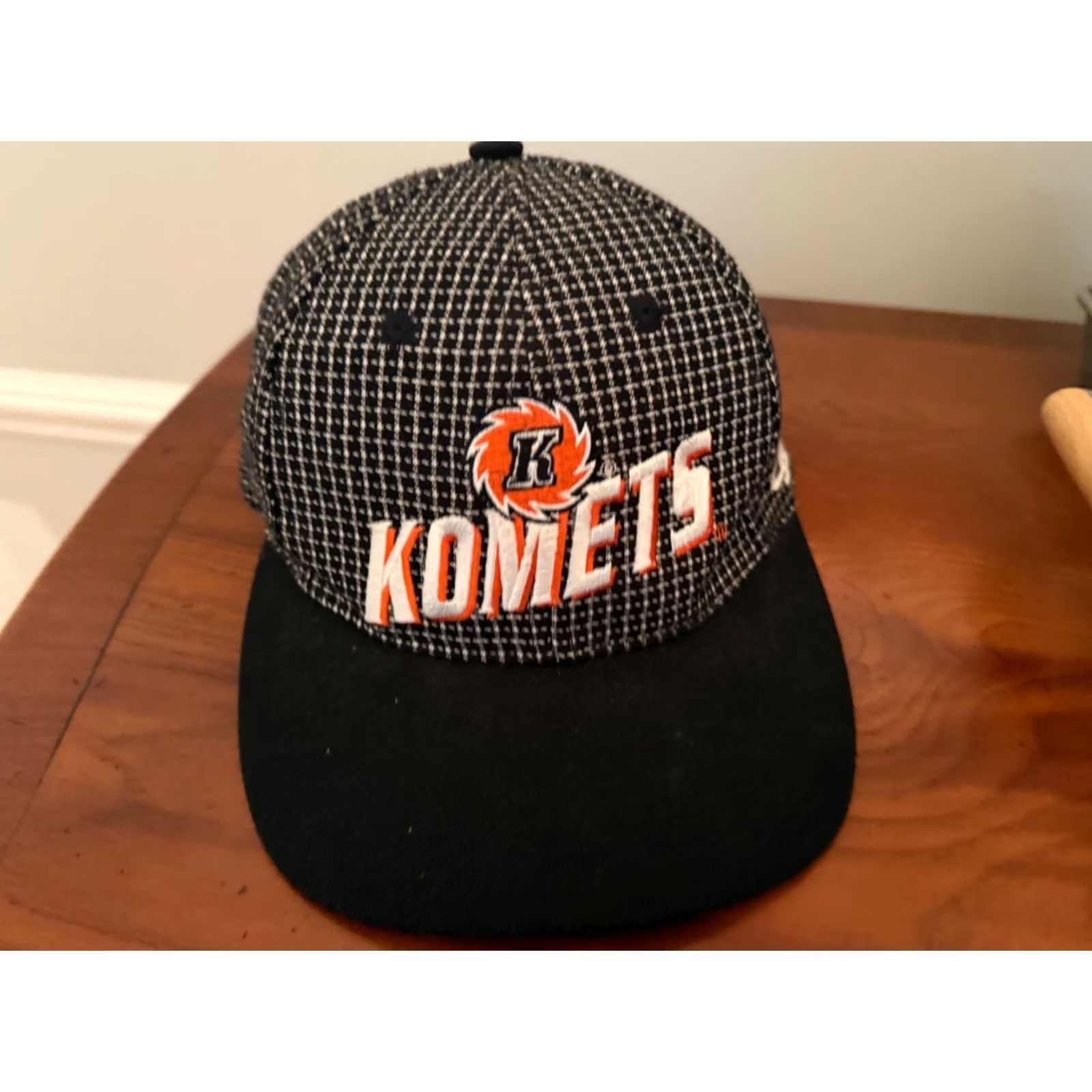 Logo Athletic VINTAGE IHL Fort Wayne Komets SnapBack Hat Logo Athletic Signed Auto Cap Size ONE SIZE - 2 Thumbnail