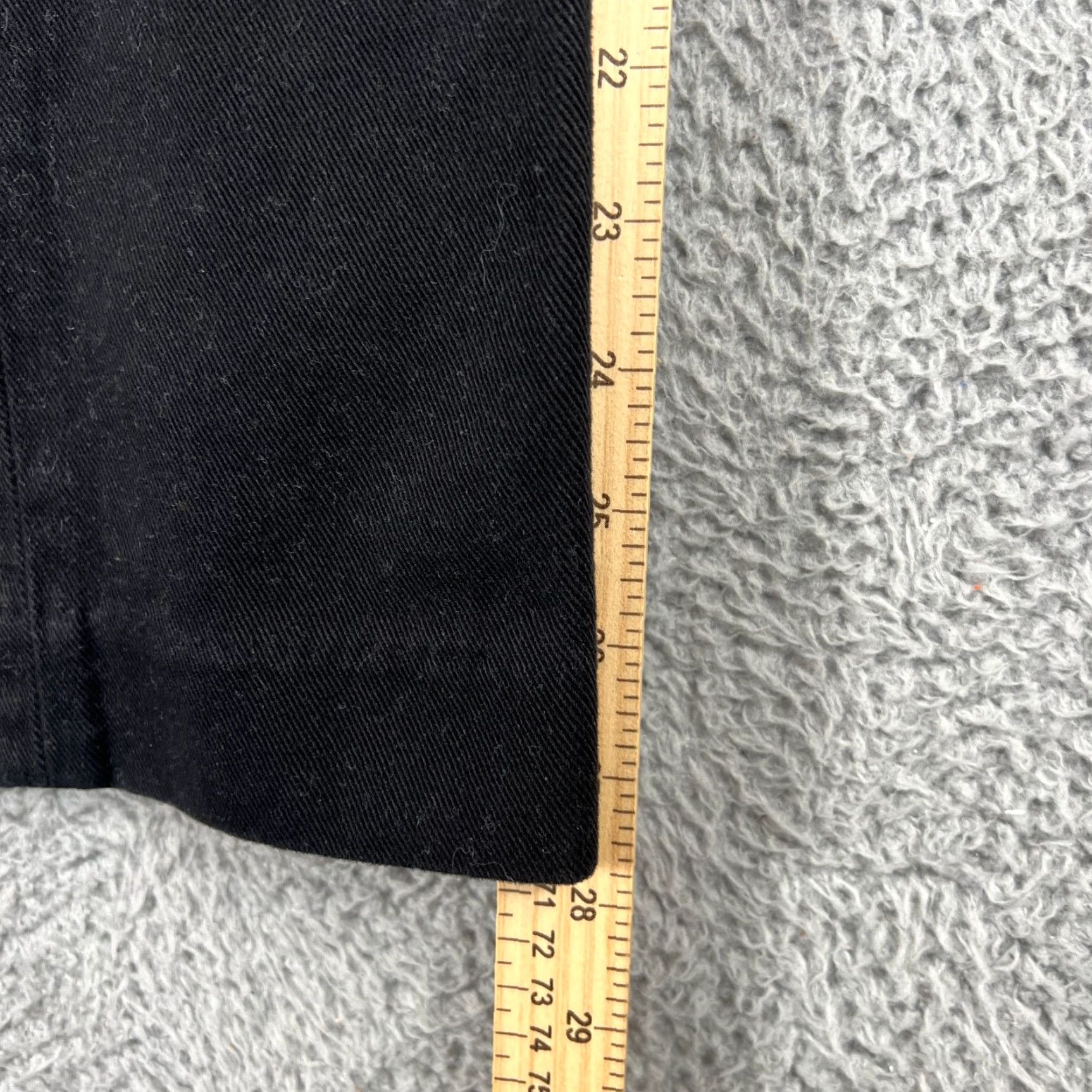 Rag & Bone VINTAGE Rag & Bone Women's Jeans 26 High-Rise Straight Black Denim 27"Inseam Fall Winter Girls Size 28" / US 6 / IT 42 - 3 Thumbnail