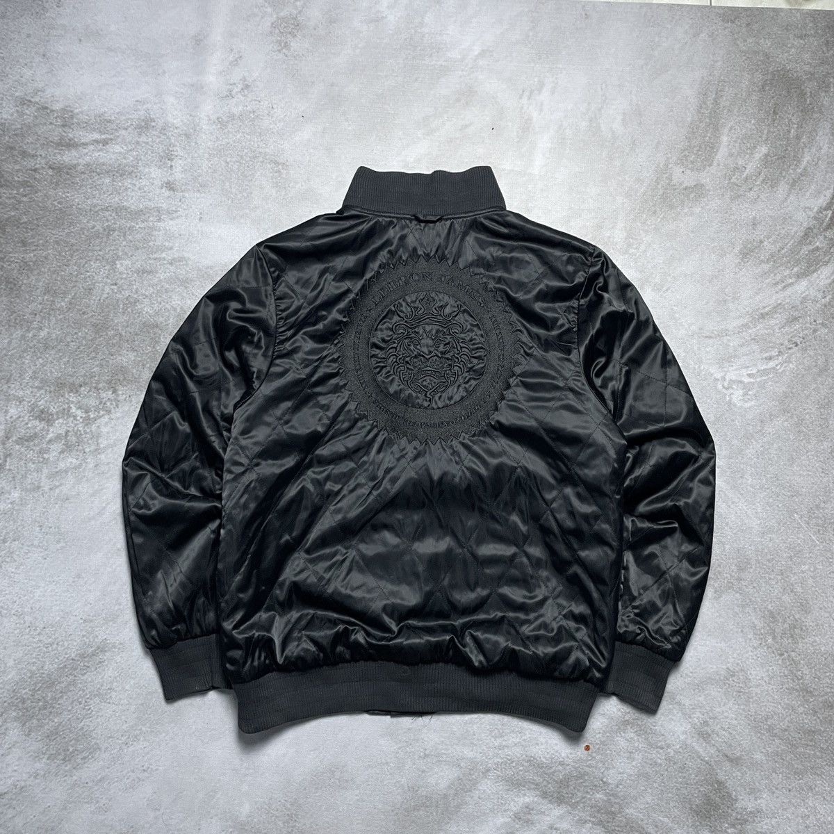 Nike 2000’s Nike X Lebron James Satin Reversible Varsity Jacket Size US L / EU 52-54 / 3 - 8 Thumbnail
