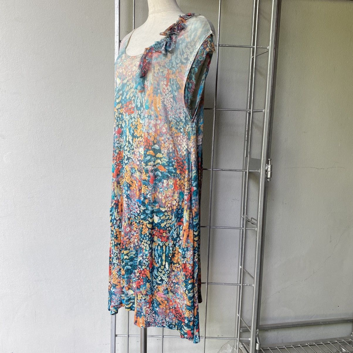 Tsumori Chisato Tsumori Chisato Floral Ruffle Strap Maxi Dress Size XS / US 0-2 / IT 36-38 - 20 Thumbnail