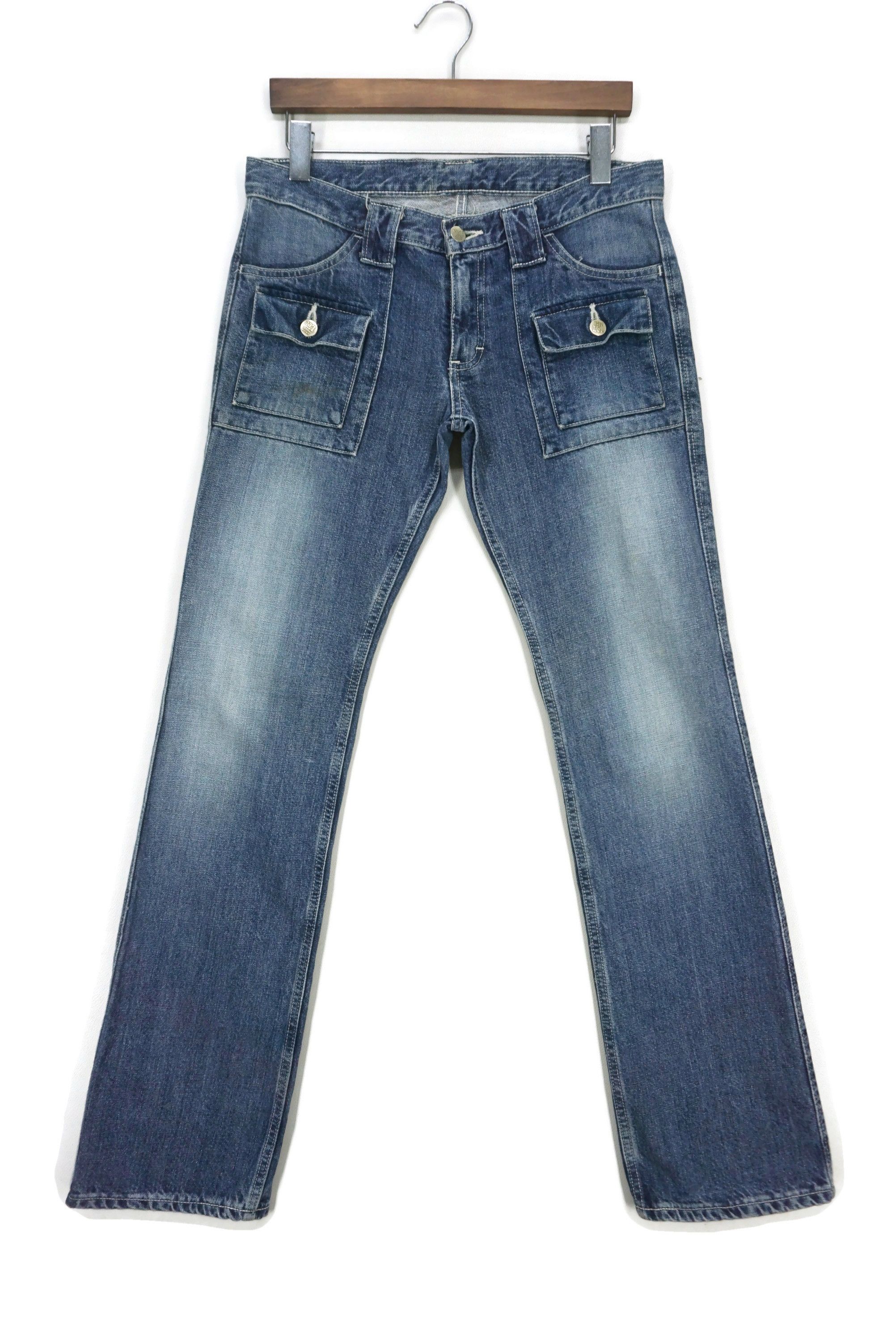 Lee Lee Union Made Jeans Size 32x33.5 Low-Rise Baker Denim Size US 32 / EU 48 - 1 Thumbnail