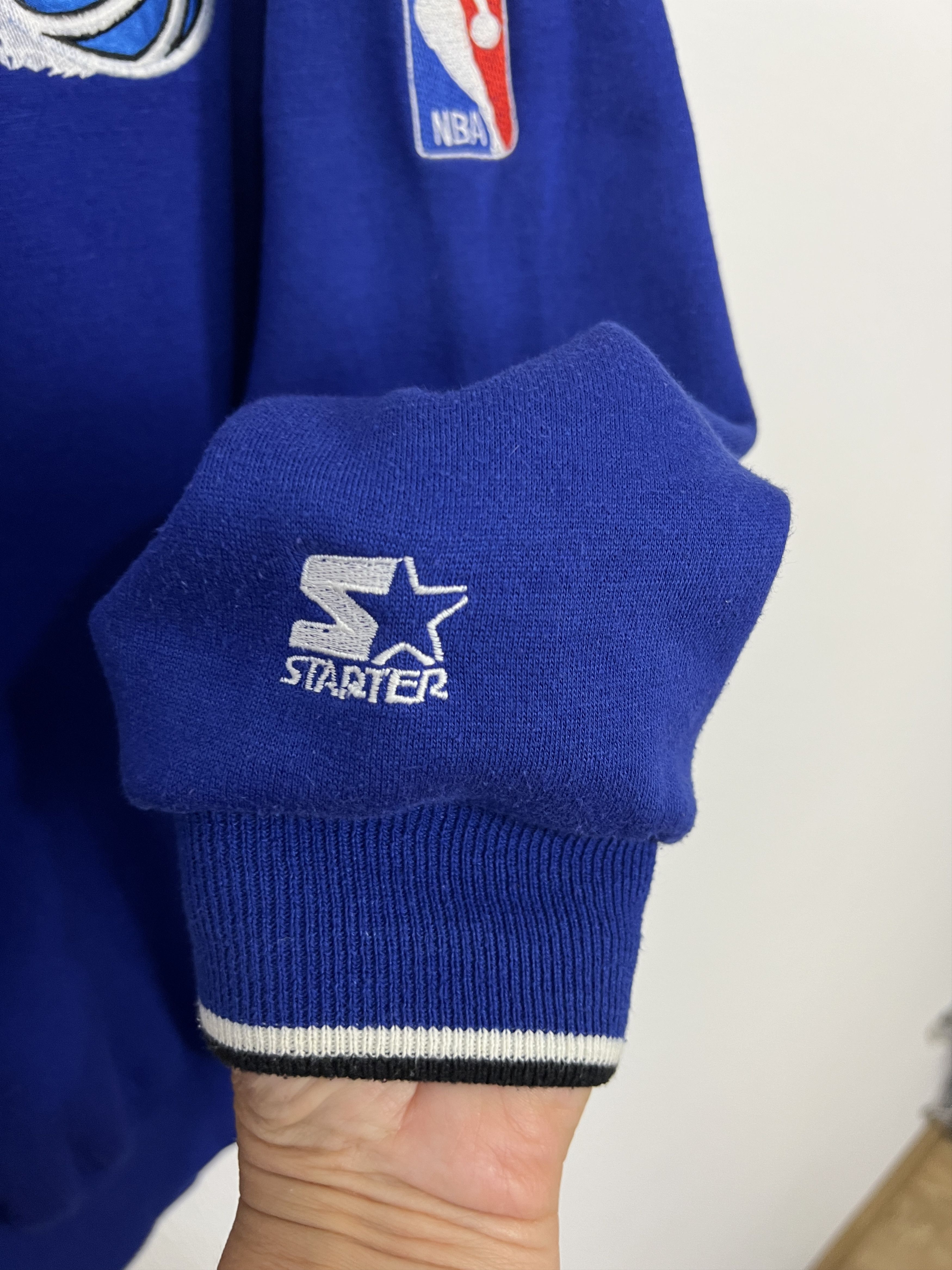 Starter Vintage 90's Starter Orlando Magic NBA Blue Sweatshirt Size US M / EU 48-50 / 2 - 5 Thumbnail