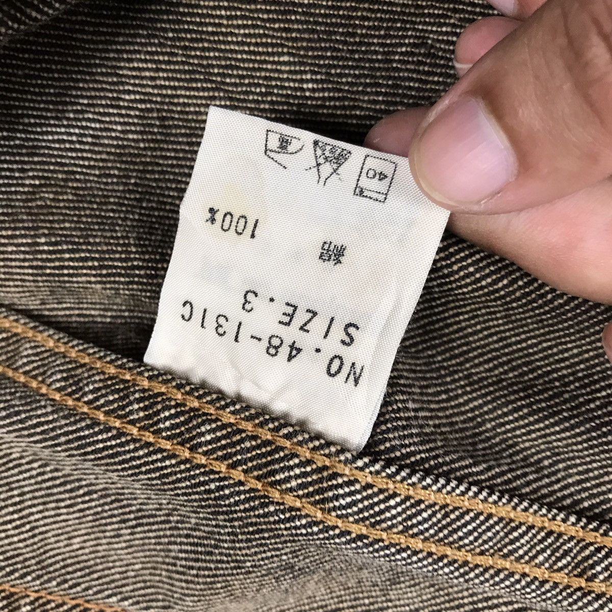 Japanese Brand × Spellbound SPELLBOUND CHORE DISTRESSED BROWN SUN FADED BUTTON JACKET Size US M / EU 48-50 / 2 - 14 Thumbnail