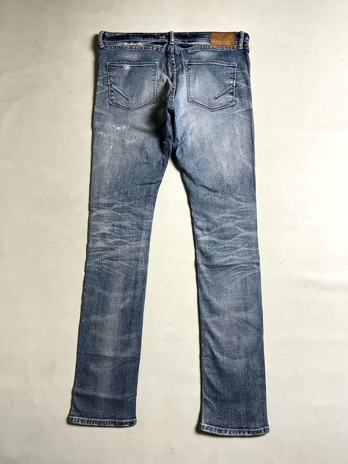 GOSTAR DE FUGA 💥SICK Gostar De Fuga Mudwash distress denim💥 Size US 34 / EU 50 - 4 Thumbnail