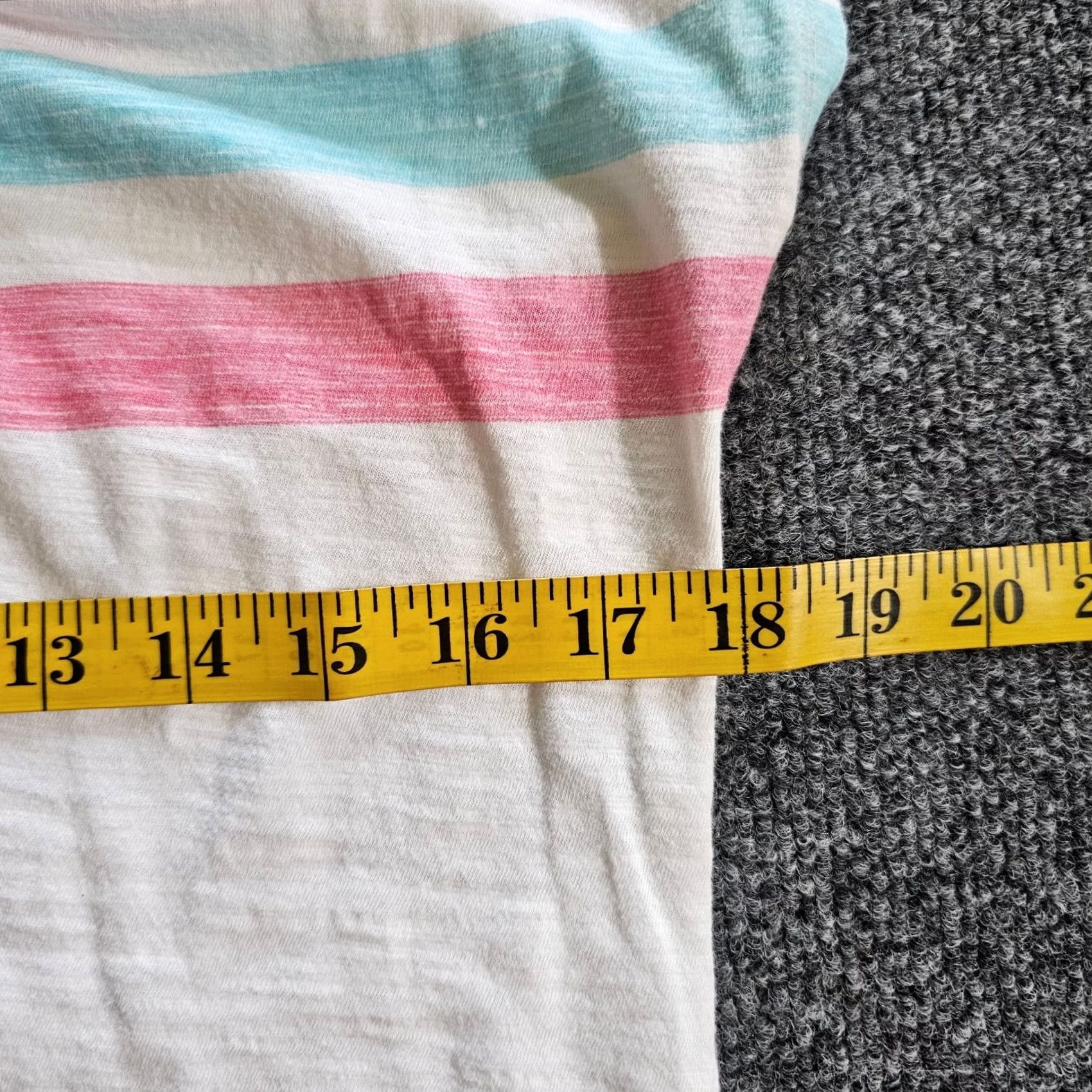 Talbots Talbots Top Shirt Women Small Petite White Pink Stripe Short Sleeve Casual Basic Size S / US 4 / IT 40 - 5 Thumbnail