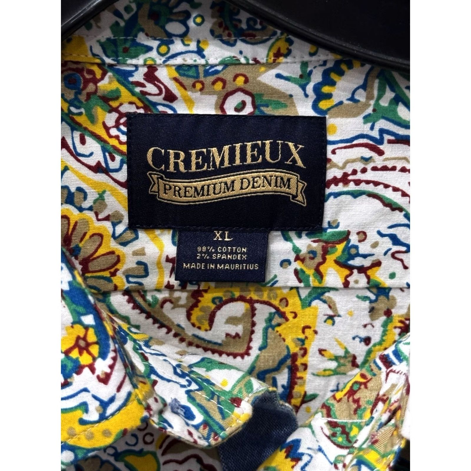 Cremieux Daniel Cremieux Premium Paisley XL LONG SLEEVE SHIRT Mens XS? No Size XL? Size US XL / EU 56 / 4 - 6 Thumbnail