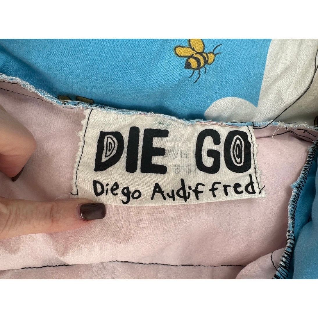 Other Unisex Die.Go Studios Blue "Winnie The Pooh" Puffer Jacket Size US XL / EU 56 / 4 - 3 Thumbnail