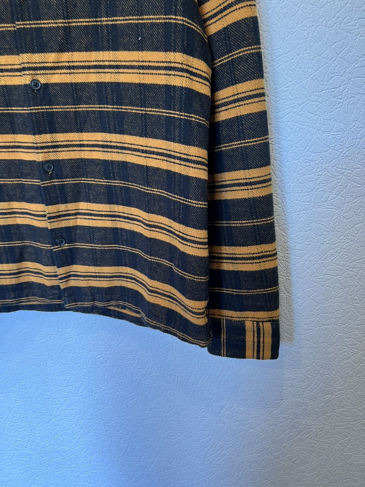 Allsaints Allsaints Button Up Shirt Overshot Striped Size US M / EU 48-50 / 2 - 5 Thumbnail