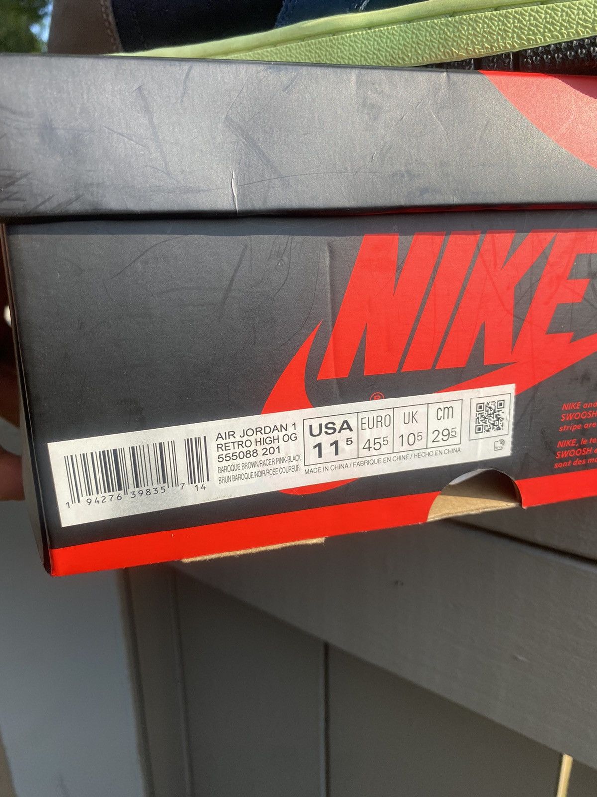 Jordan Brand Retro Jordan 1 Tokyo Bio Hack Size US 11.5 / EU 44-45 - 7 Thumbnail