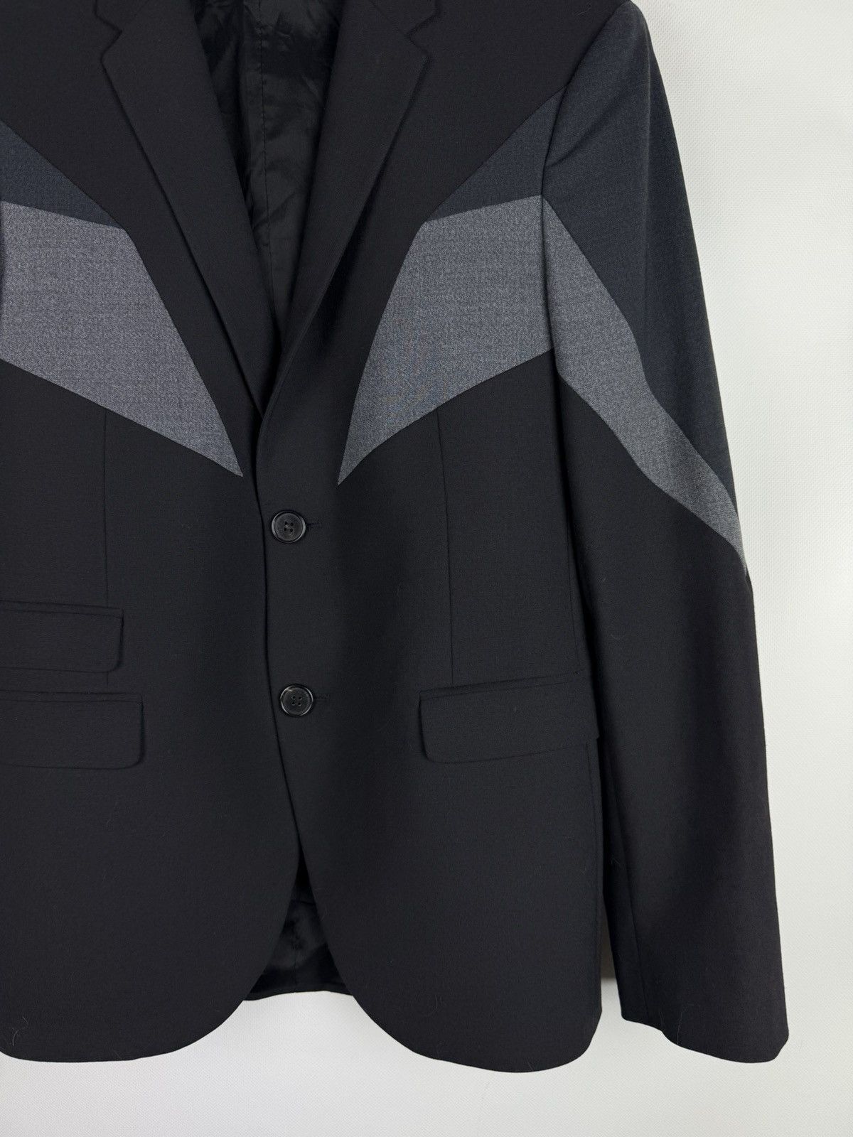 Neil Barrett Neil Barrett Wool Blazer Jacket Size US 36 / EU 46 Slim Fit Size 36R - 6 Thumbnail