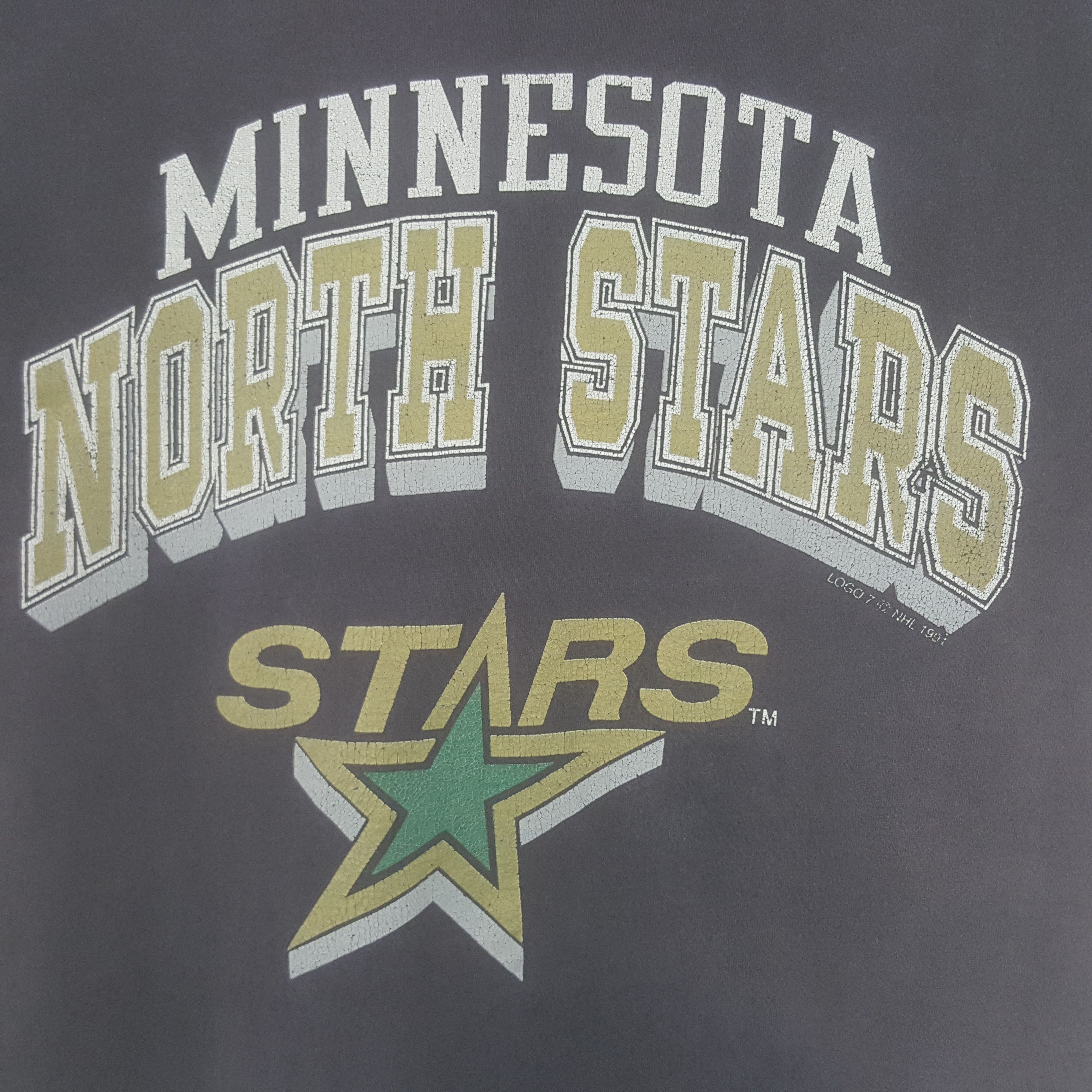 Logo 7 × NFL × Vintage Vintage 90's Minnesota North Stars American Football Tshirt Size US M / EU 48-50 / 2 - 2 Thumbnail