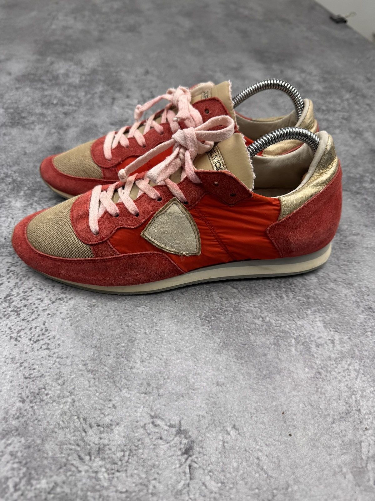 Philippe Model Philippe Model Paris Women Sneakers Red Size 40 Size US 10 / IT 40 - 6 Thumbnail