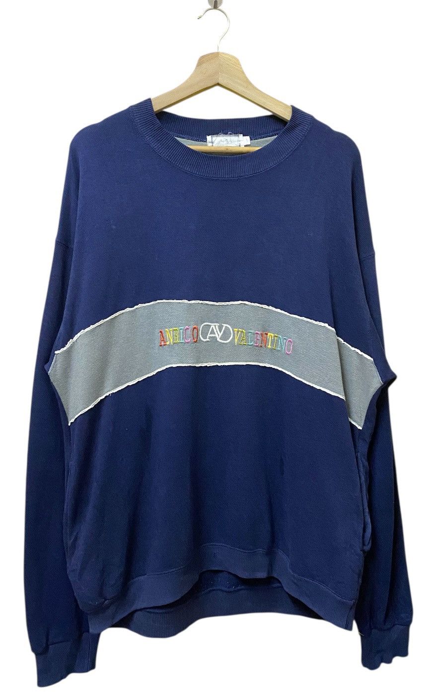 Valentino Vintage Anrico Valentino Sweatshirt Crewneck Size US L / EU 52-54 / 3 - 1 Thumbnail