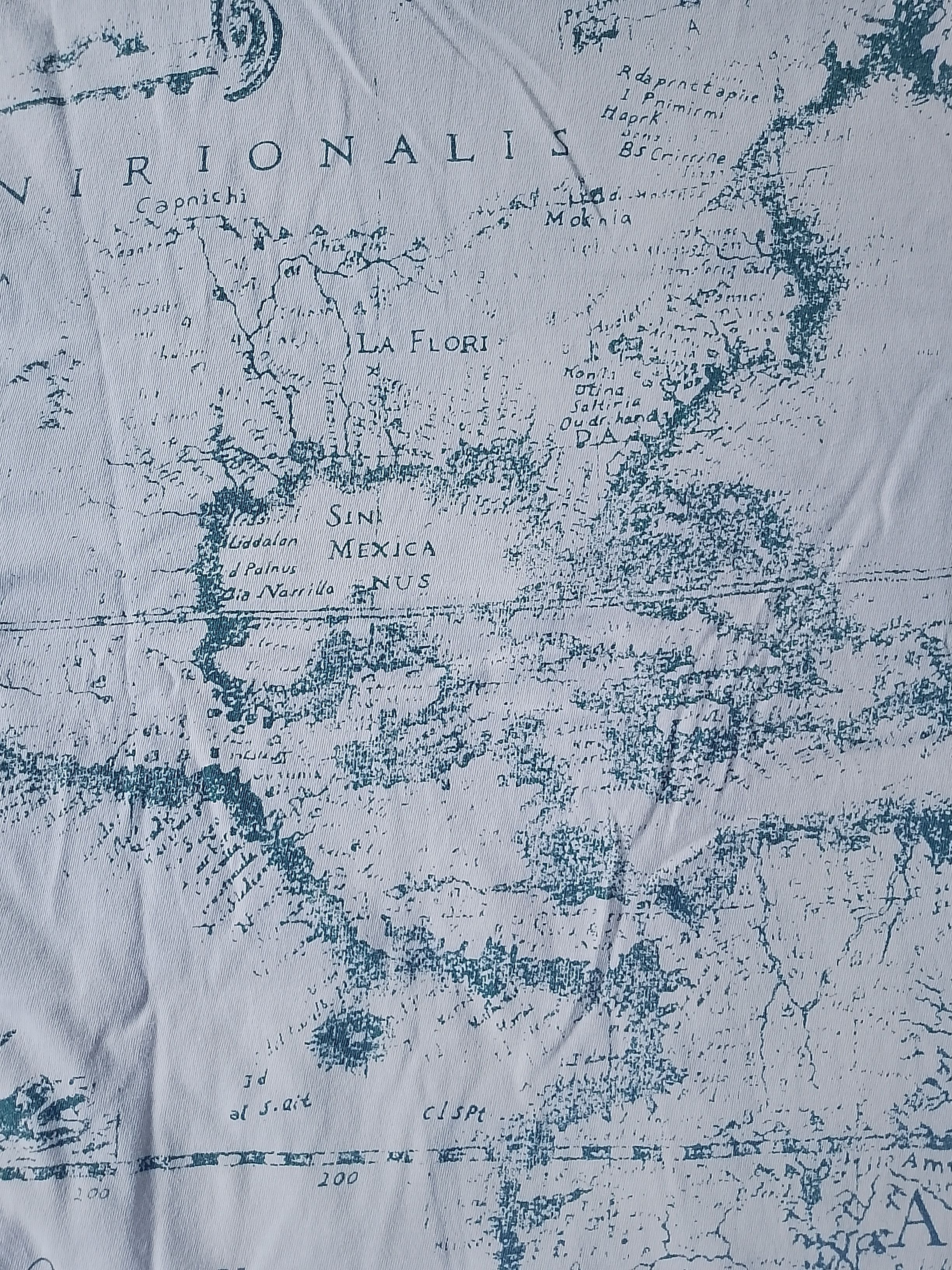 Outdoor Research Vintage Gear Point Maritime Blue Marlin World Map Art Tees Size US L / EU 52-54 / 3 - 7 Thumbnail