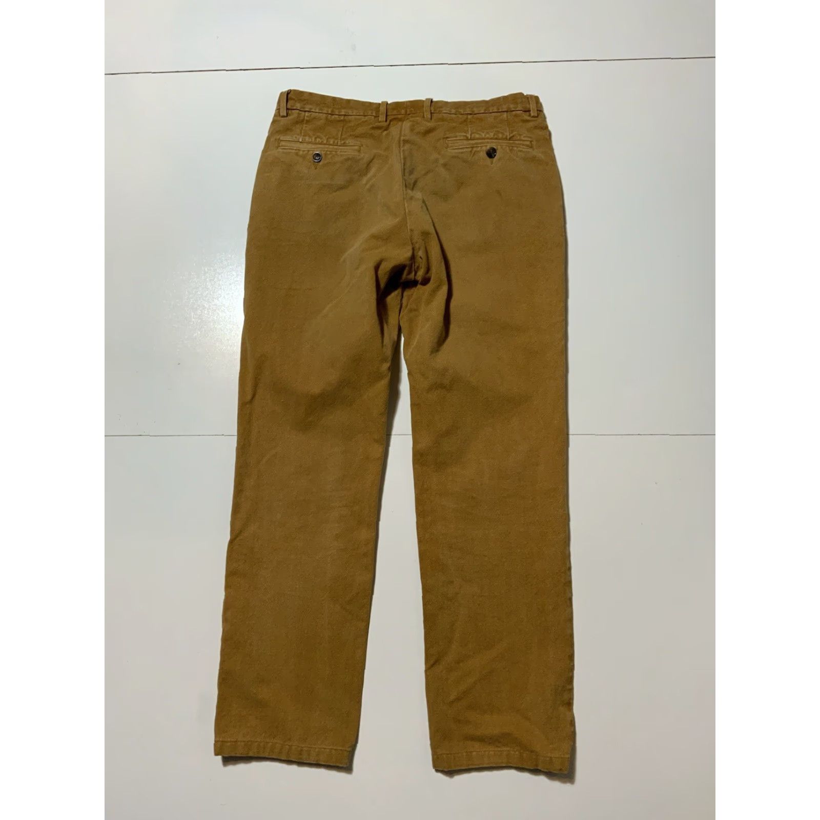 Vintage Spier & Mackay Slim Fit Premium Cotton Canvas Chino Khaki Pants Sz. 34 Men Regular 34 Khaki Chino Pants Slim Fit Cotton Canvas Inseam 30 Mens Size US 34 / EU 50 - 3 Thumbnail