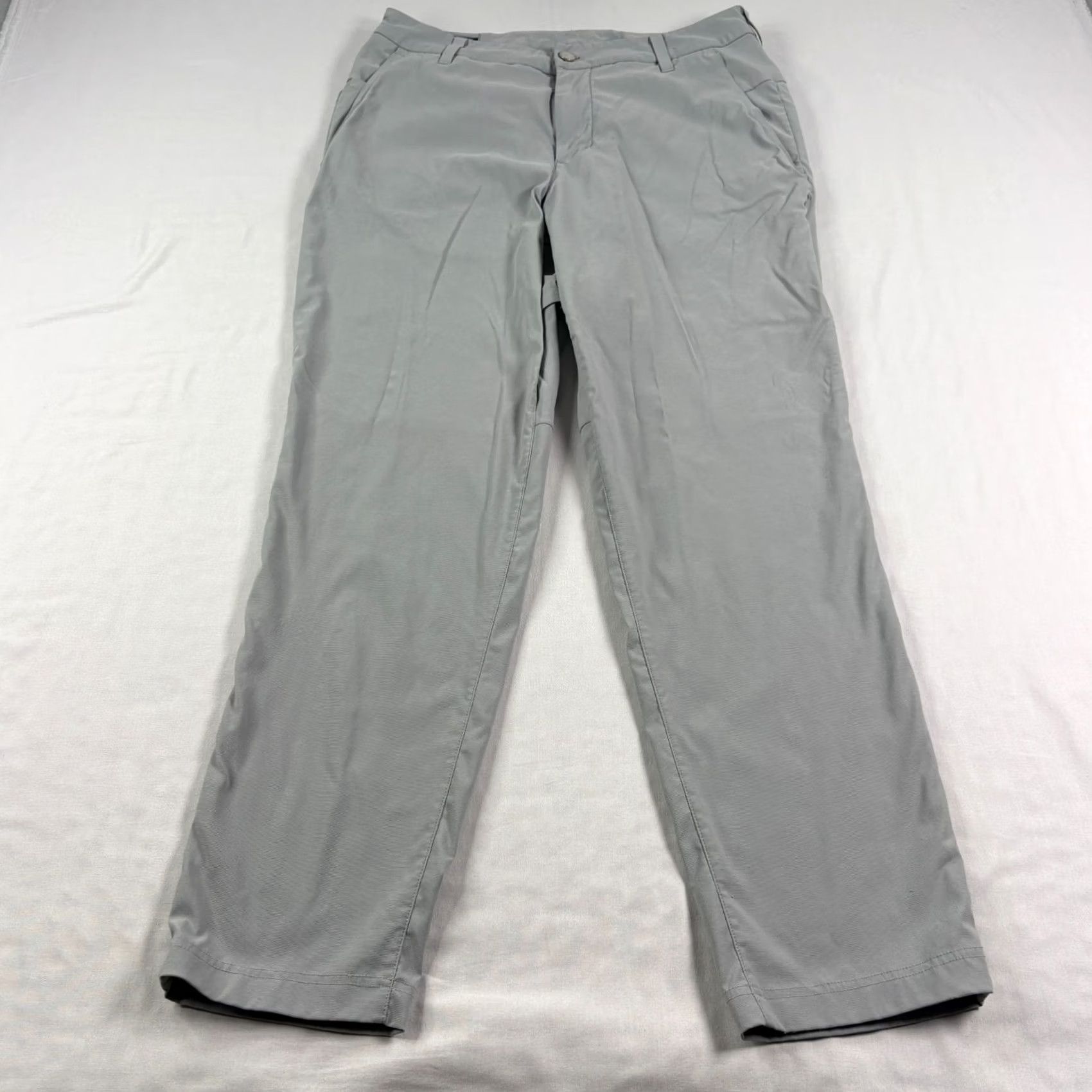 Lululemon Lululemon Commission Golf Pants Mens 32x29 Gray Chino Stretch Casual Pants Mens Gray 90s? Size US 32 / EU 48 - 2 Thumbnail