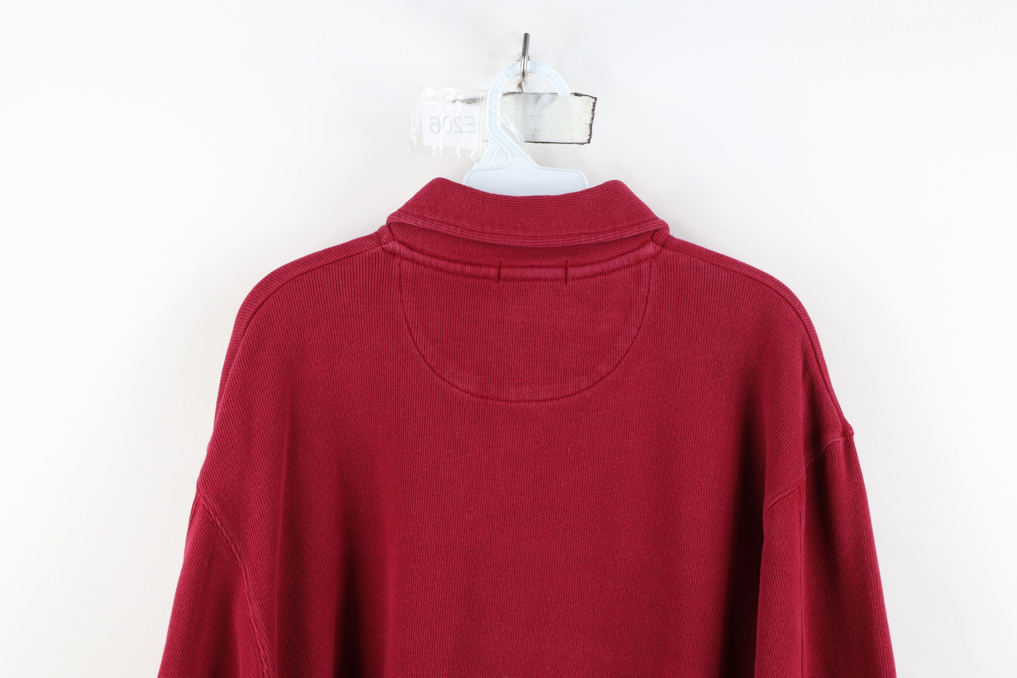 Vintage Vintage 90s Streetwear Block Heavyweight Pullover Polo Shirt Size US L / EU 52-54 / 3 - 13 Thumbnail